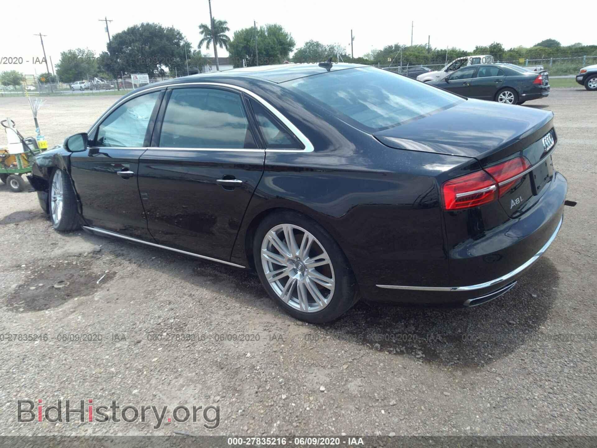 2016 AUDI A8 - VIN: WAU34AFD2GN010010 - Фото 3