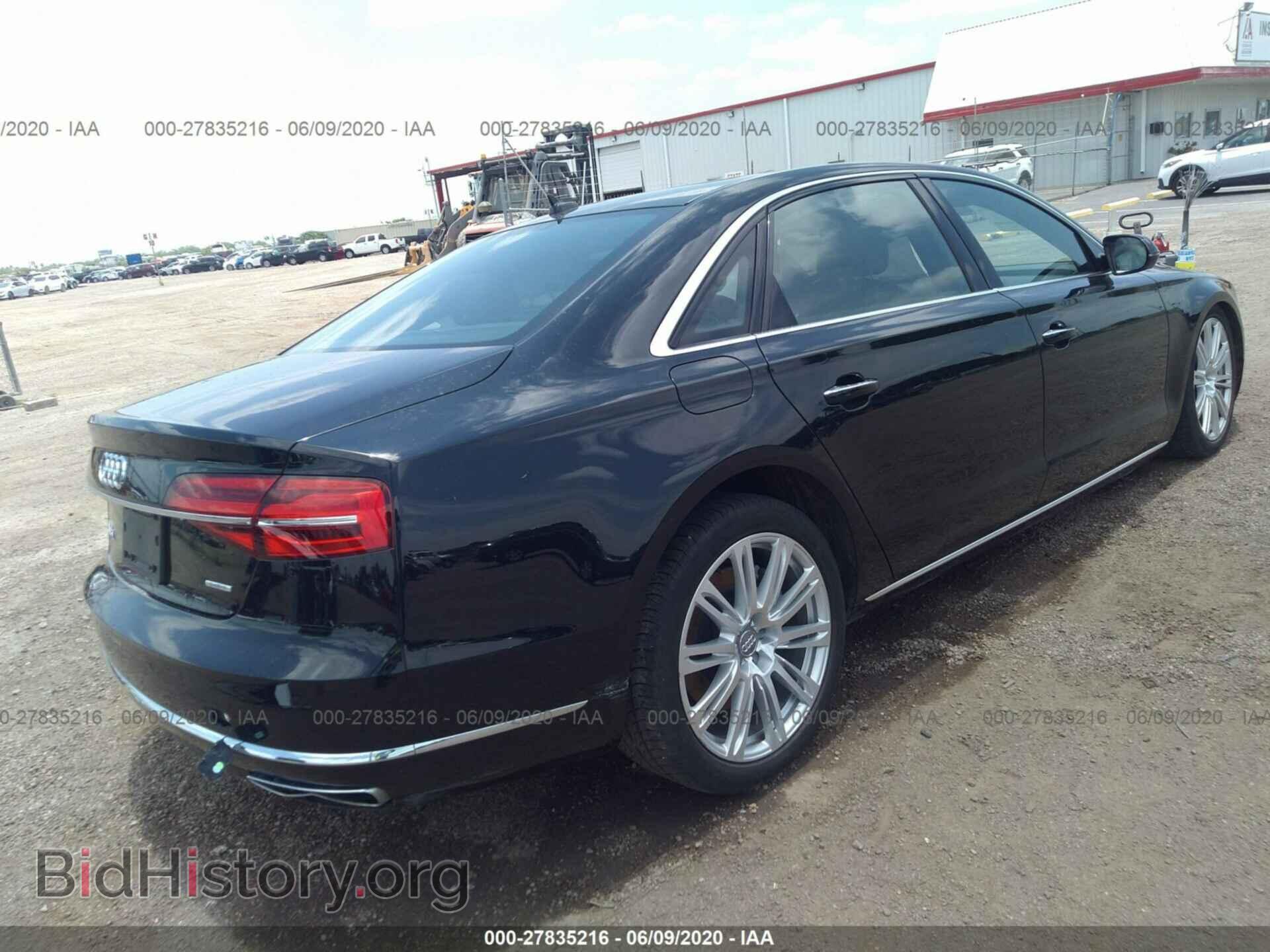2016 AUDI A8 - VIN: WAU34AFD2GN010010 - Фото 4