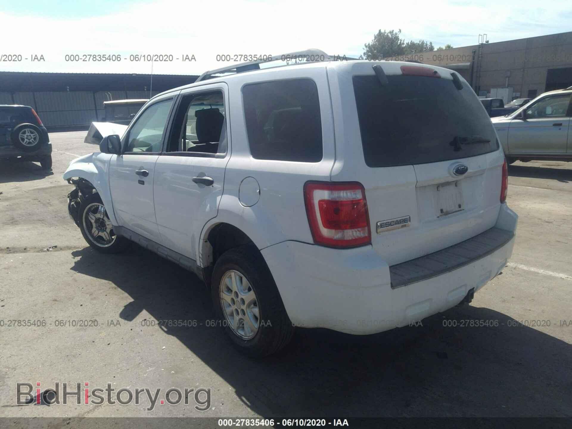2009 FORD ESCAPE - VIN: 1FMCU03G39KA38457 - Фото 3