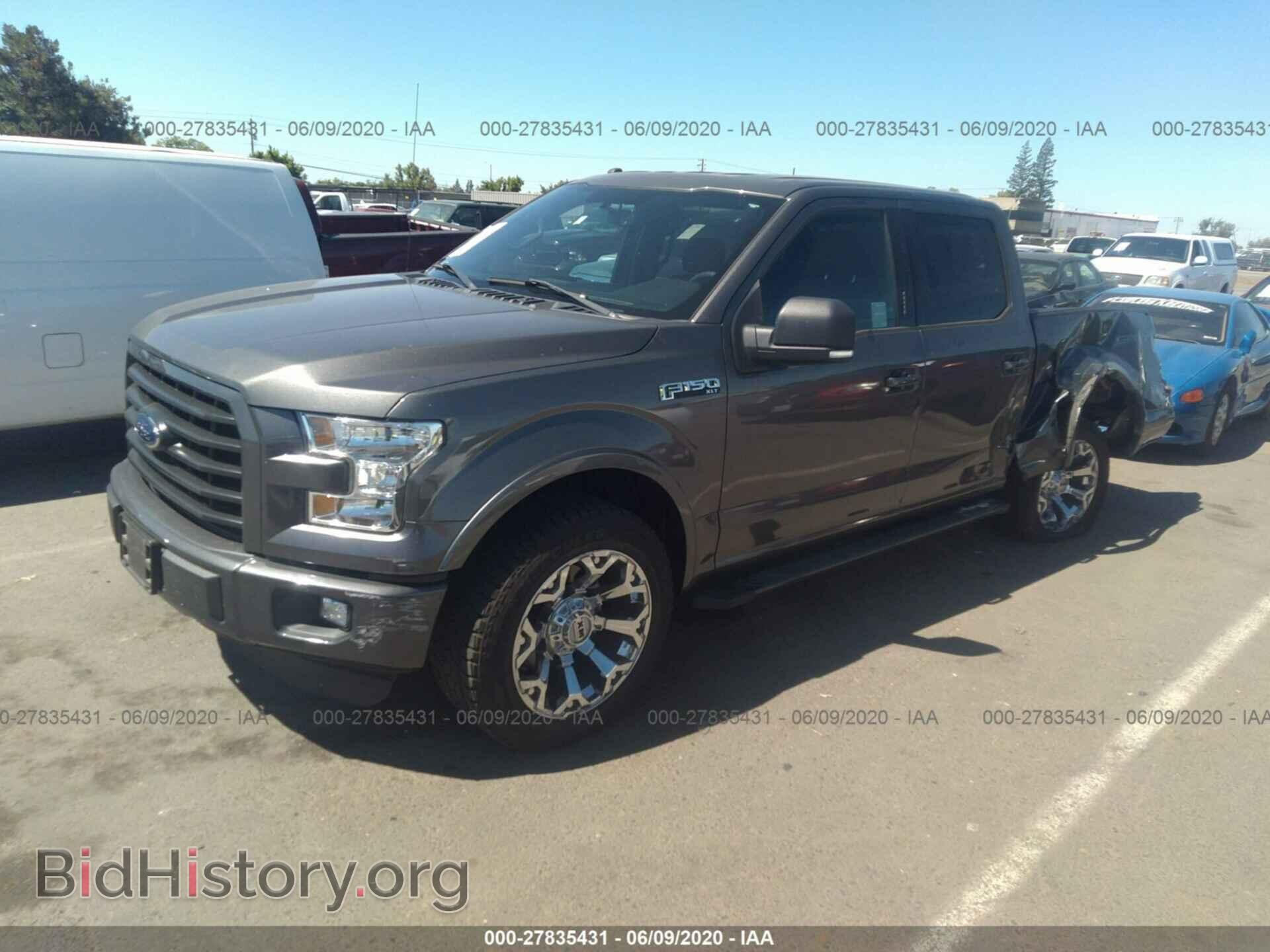2016 FORD F150 - VIN: 1FTEW1CFXGKF05892 - Фото 2