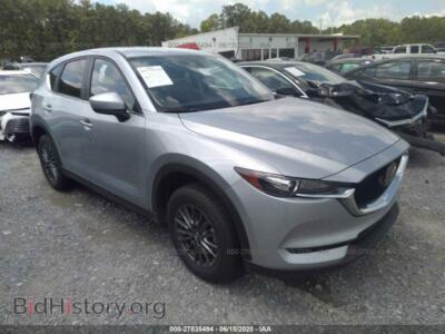 2020 Mazda CX-5 Touring, серебристый — VIN JM3KFACMXL0758659, IAAI