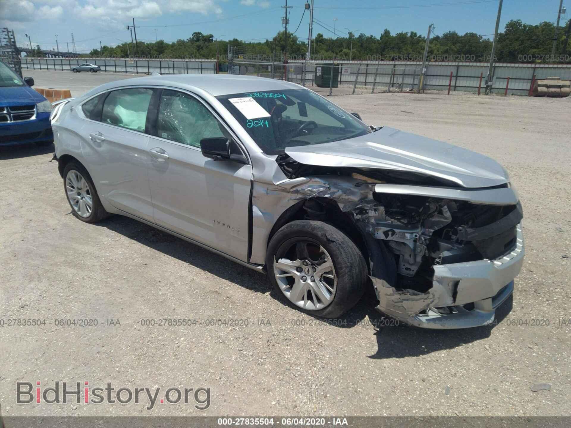 Фотография 2G11Y5SL3E9277295 - CHEVROLET IMPALA 2014