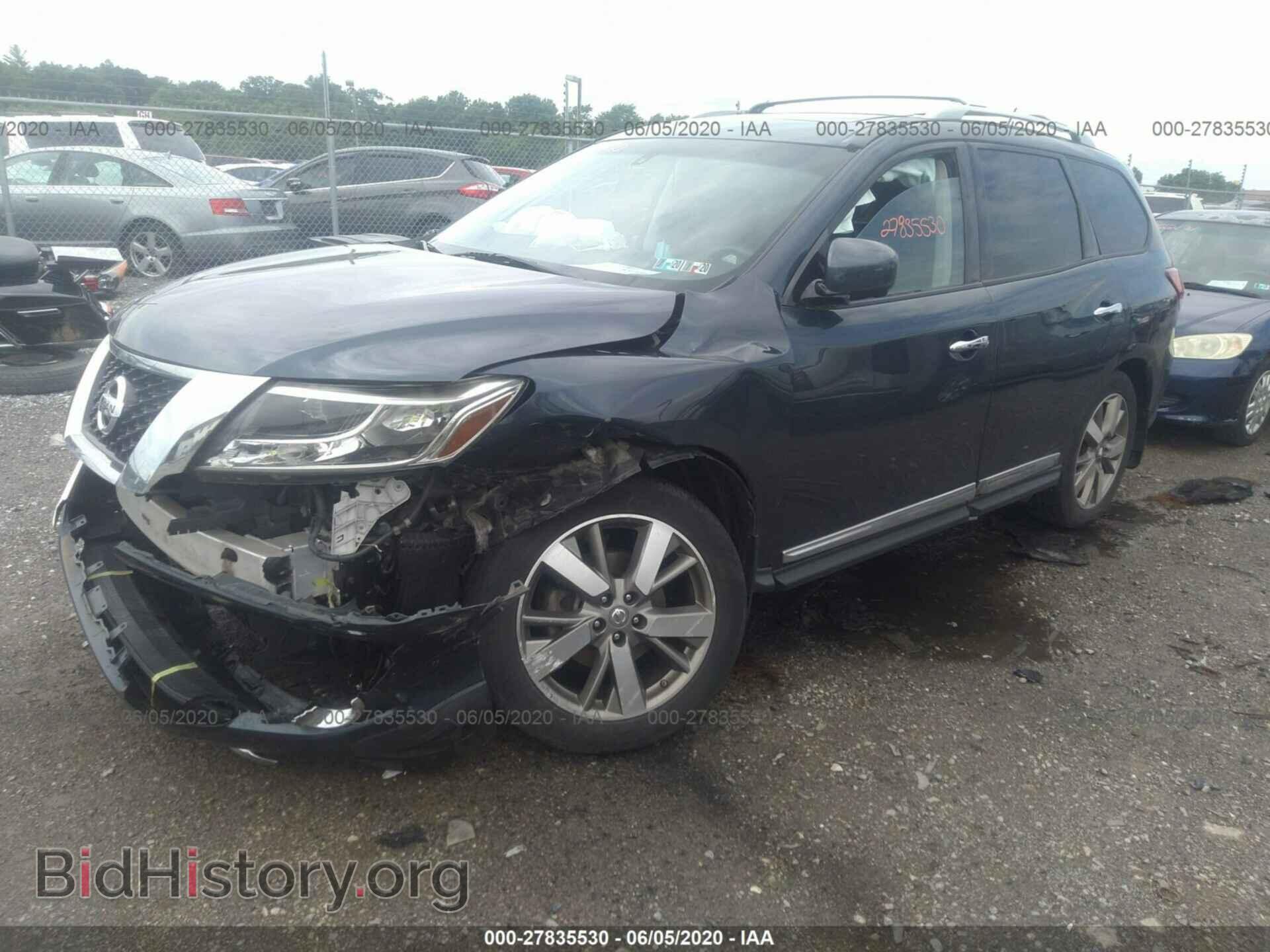 2014 NISSAN PATHFINDER - VIN: 5N1AR2MM3EC728660 - Фото 2