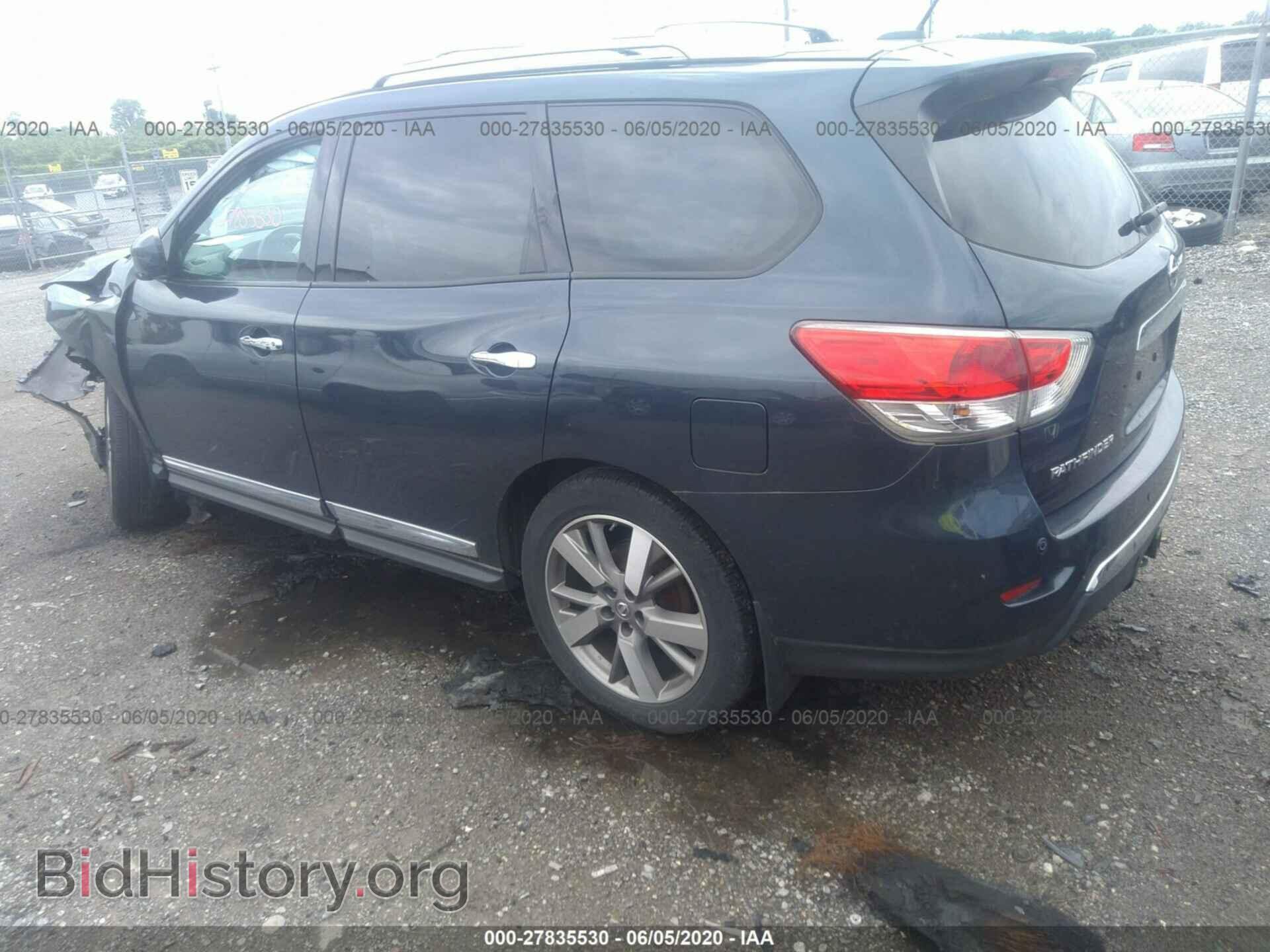 2014 NISSAN PATHFINDER - VIN: 5N1AR2MM3EC728660 - Фото 3