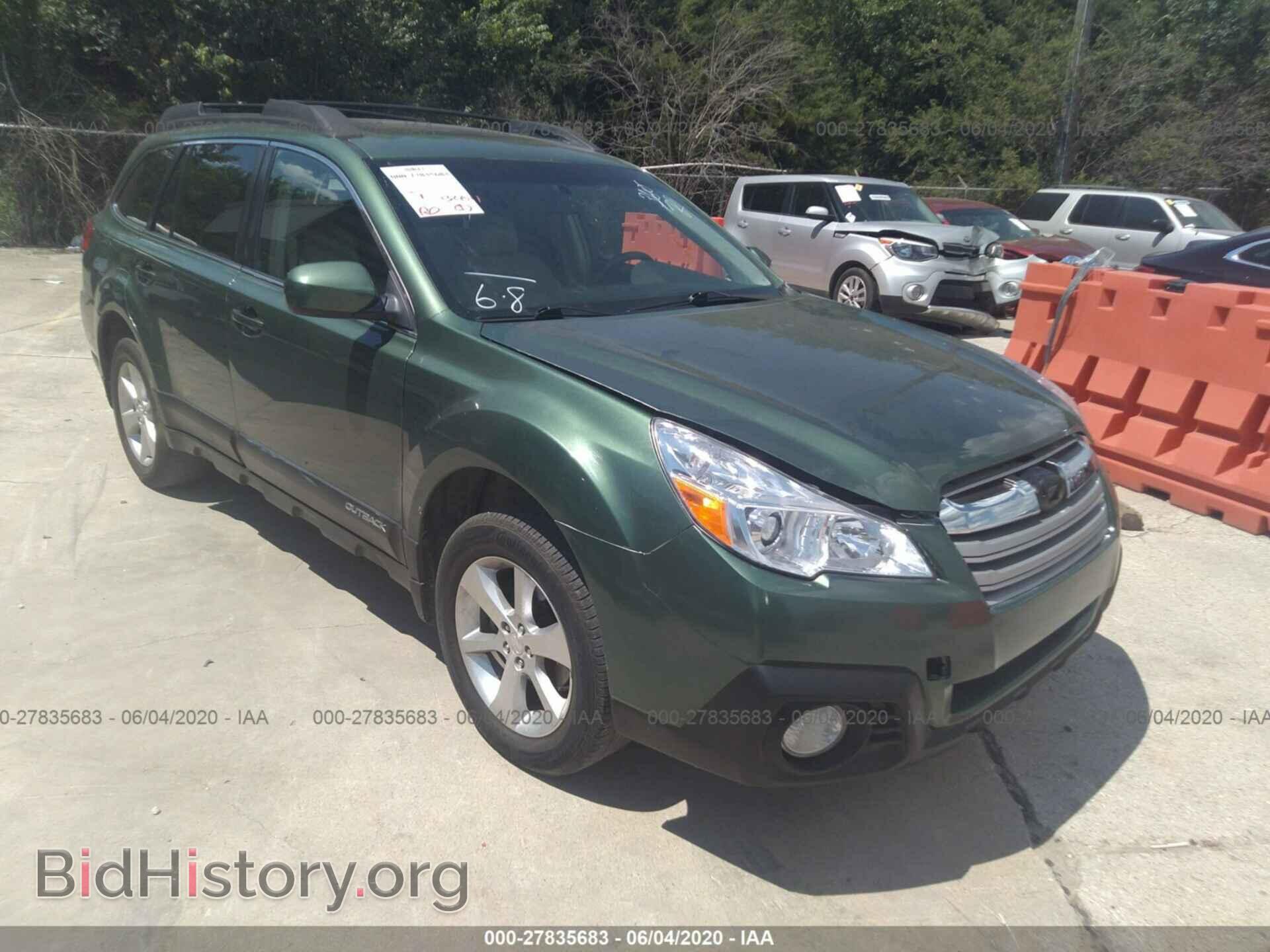 Photo 4S4BRCMC8E3253959 - SUBARU OUTBACK 2014