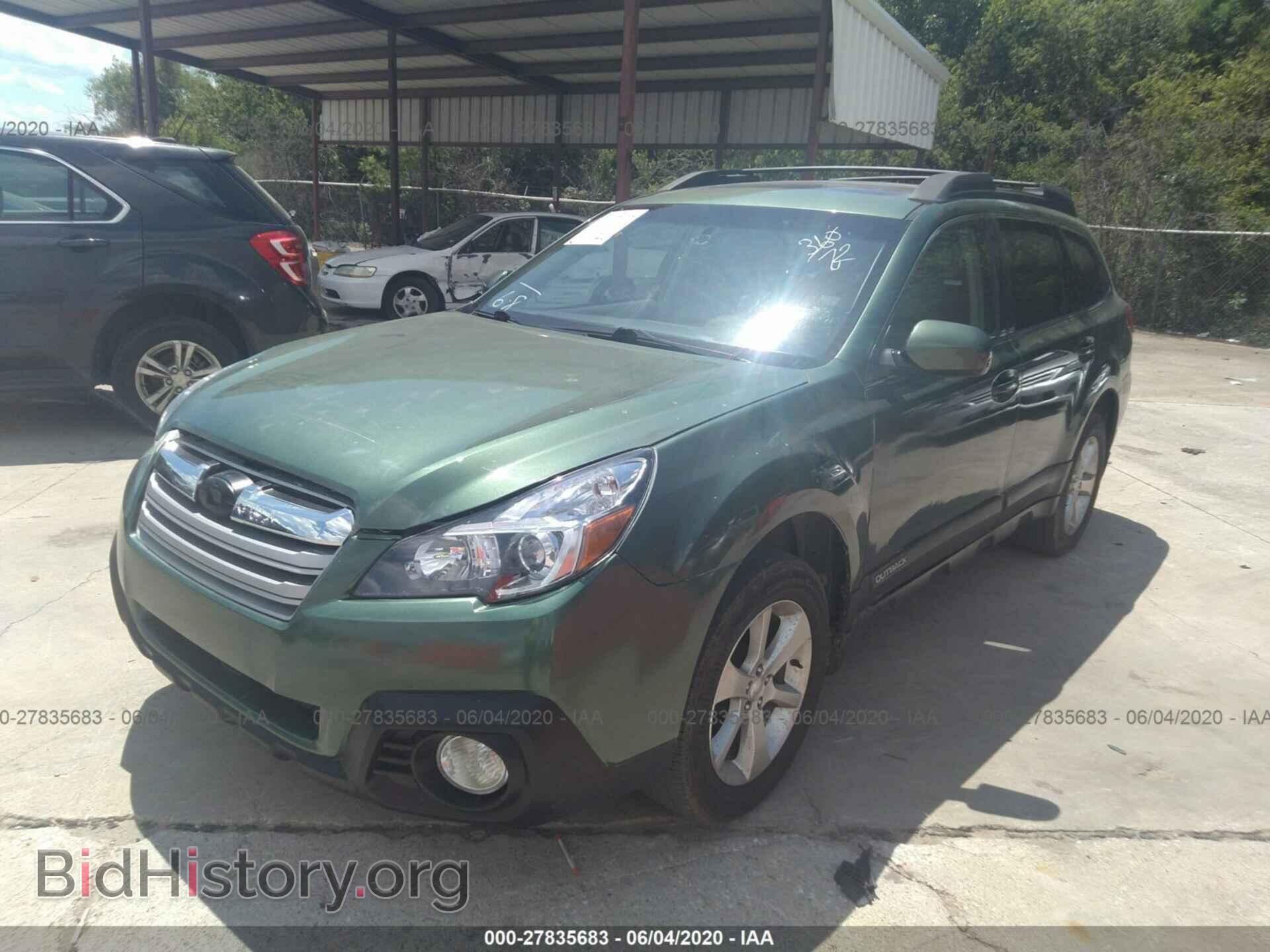 2014 SUBARU OUTBACK - VIN: 4S4BRCMC8E3253959 - Фото 2