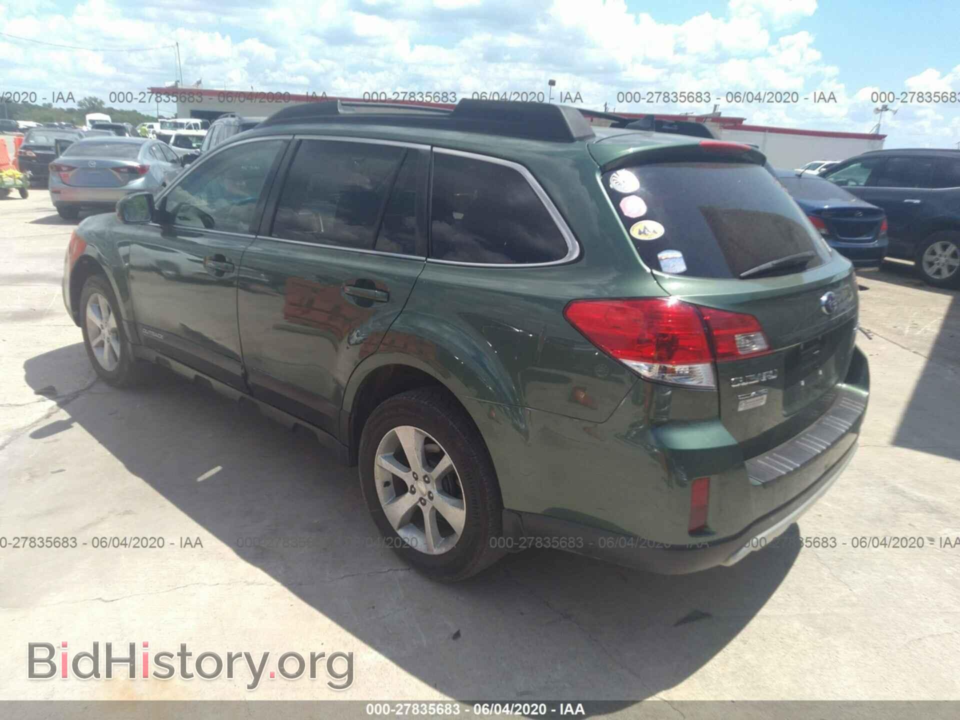 2014 SUBARU OUTBACK - VIN: 4S4BRCMC8E3253959 - Фото 3