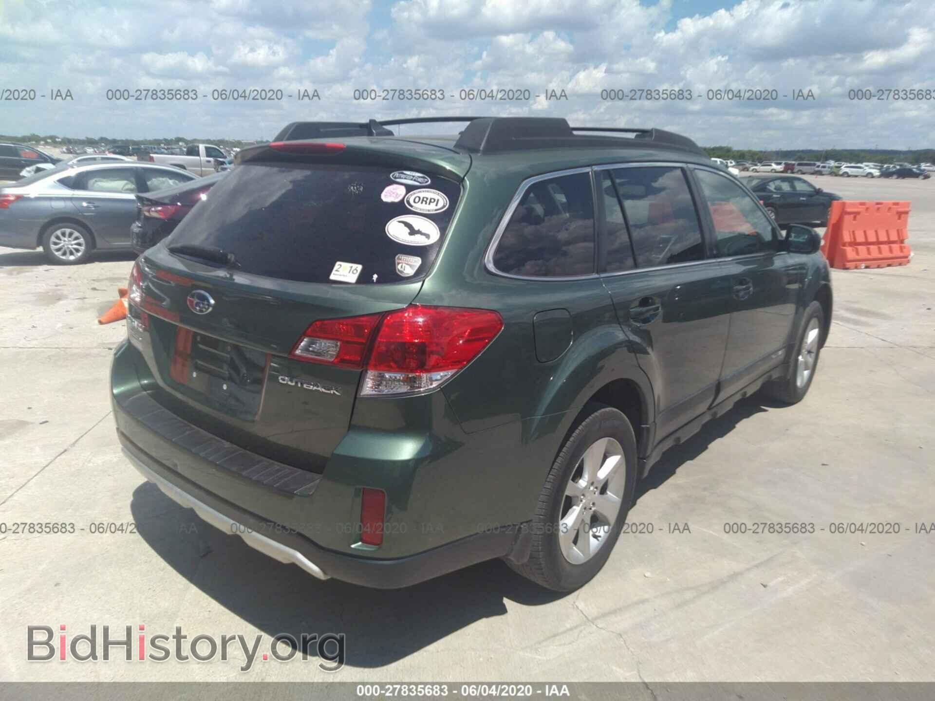 2014 SUBARU OUTBACK - VIN: 4S4BRCMC8E3253959 - Фото 4
