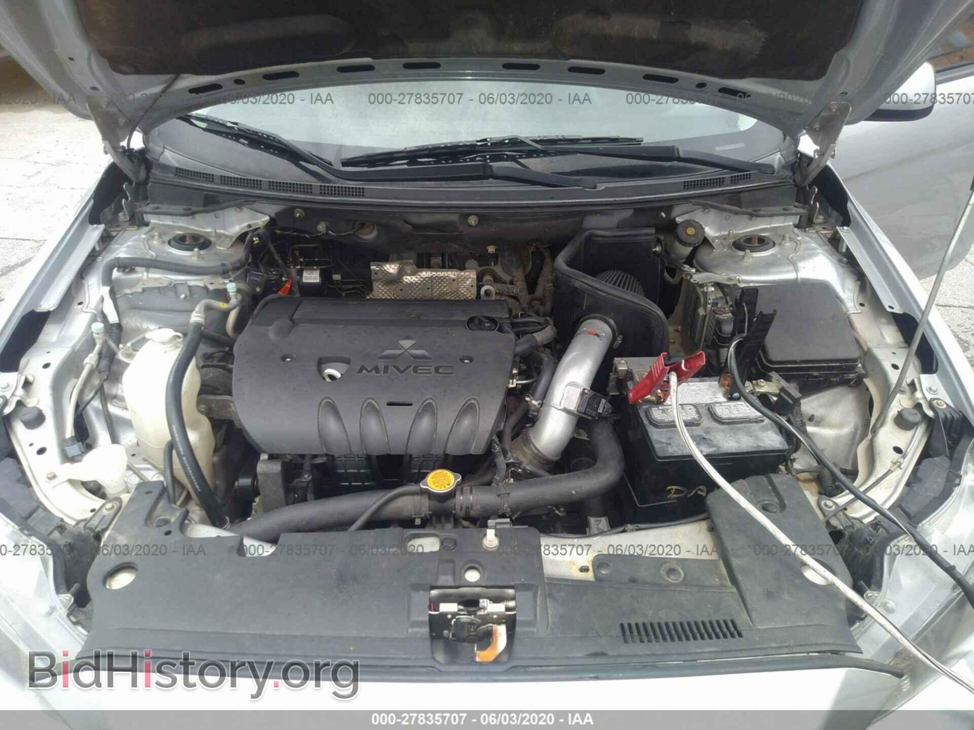2012 MITSUBISHI LANCER - VIN: JA32U2FU6CU011485 - Фото 10