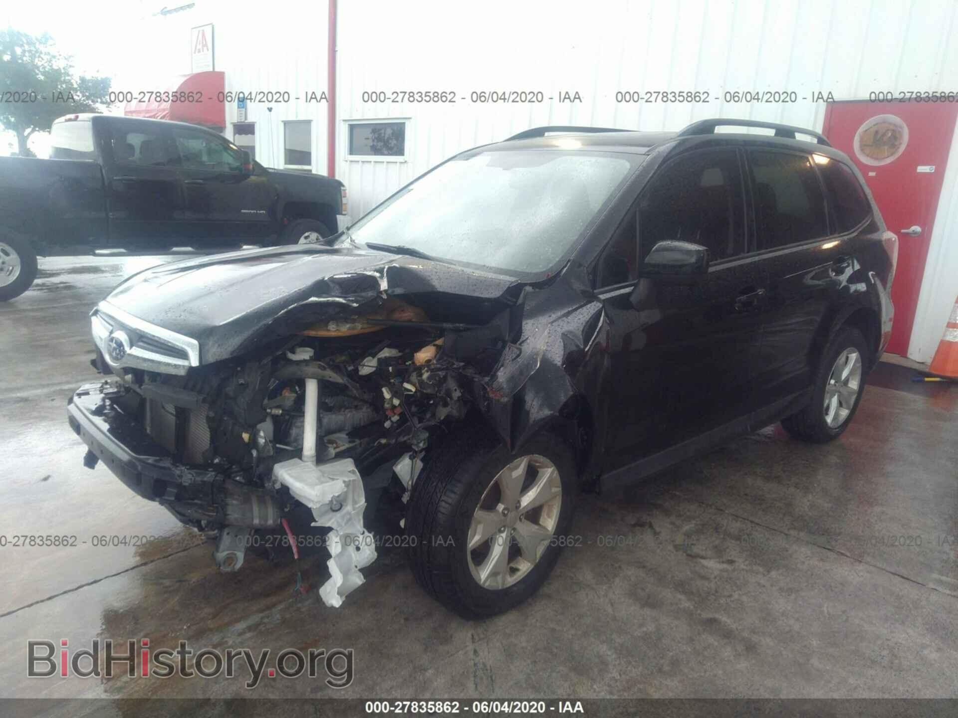 2016 SUBARU FORESTER - VIN: JF2SJADC2GH498604 - Фото 2