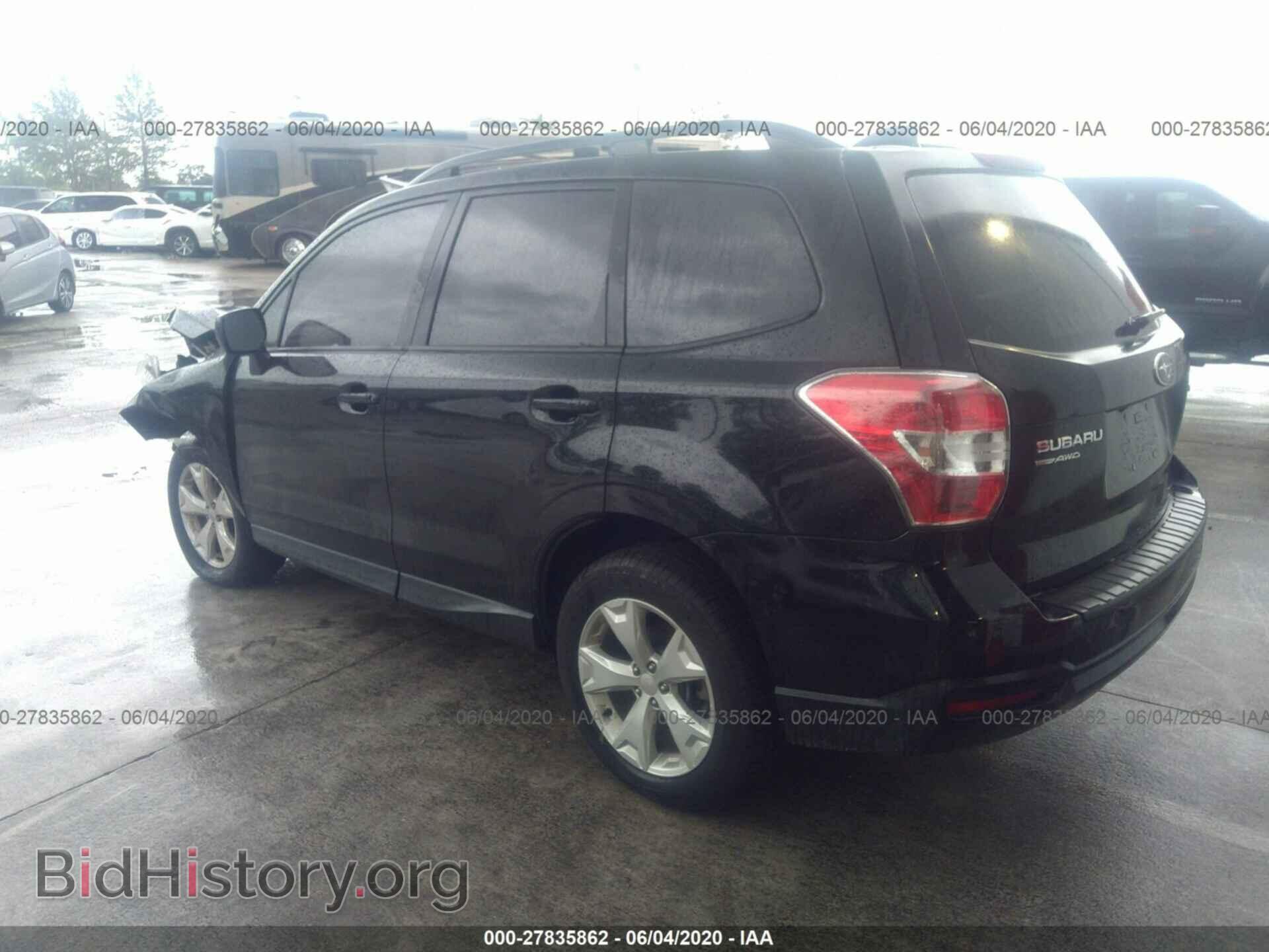 2016 SUBARU FORESTER - VIN: JF2SJADC2GH498604 - Фото 3