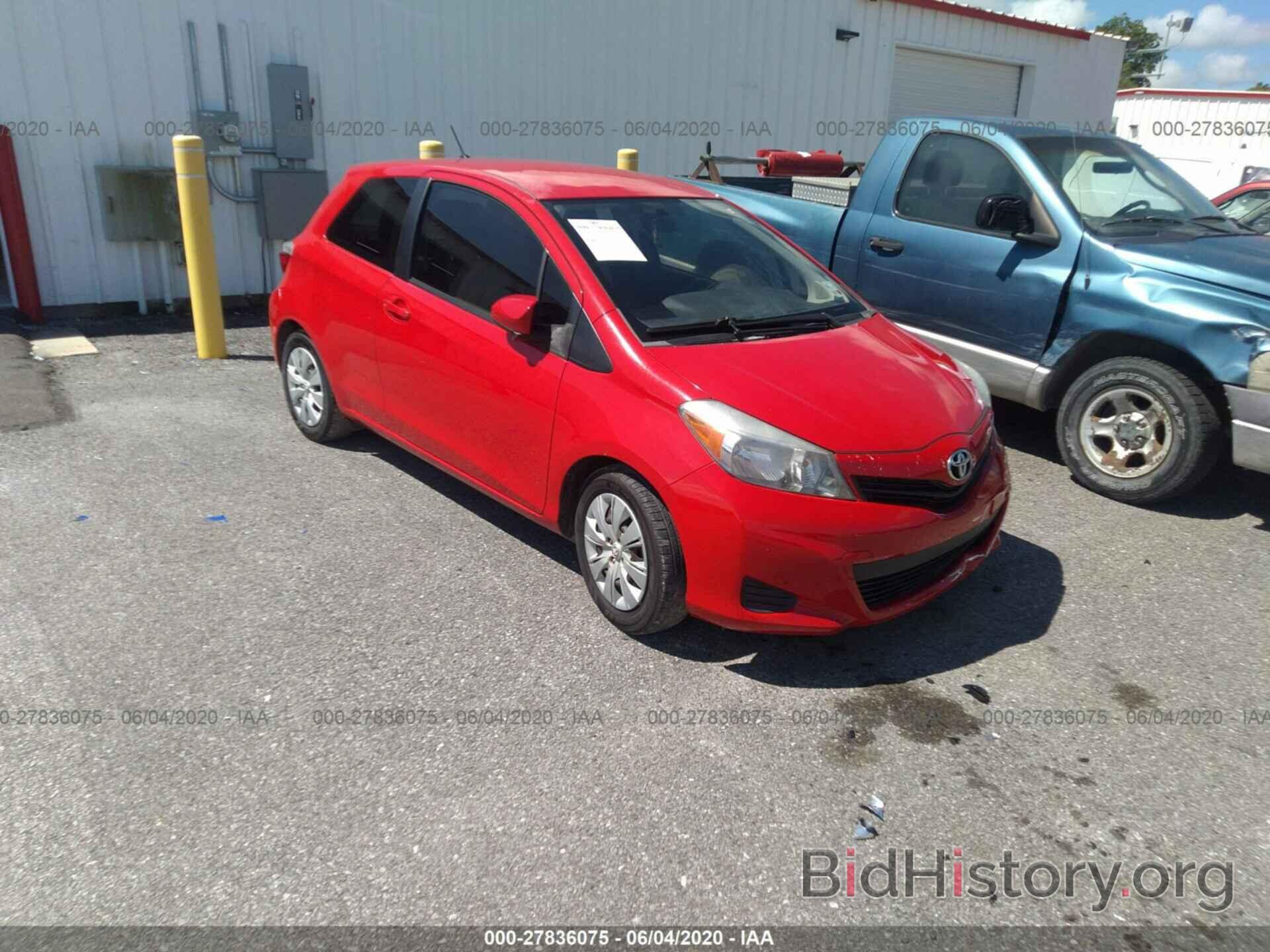 Photo JTDJTUD32DD572645 - TOYOTA YARIS 2013