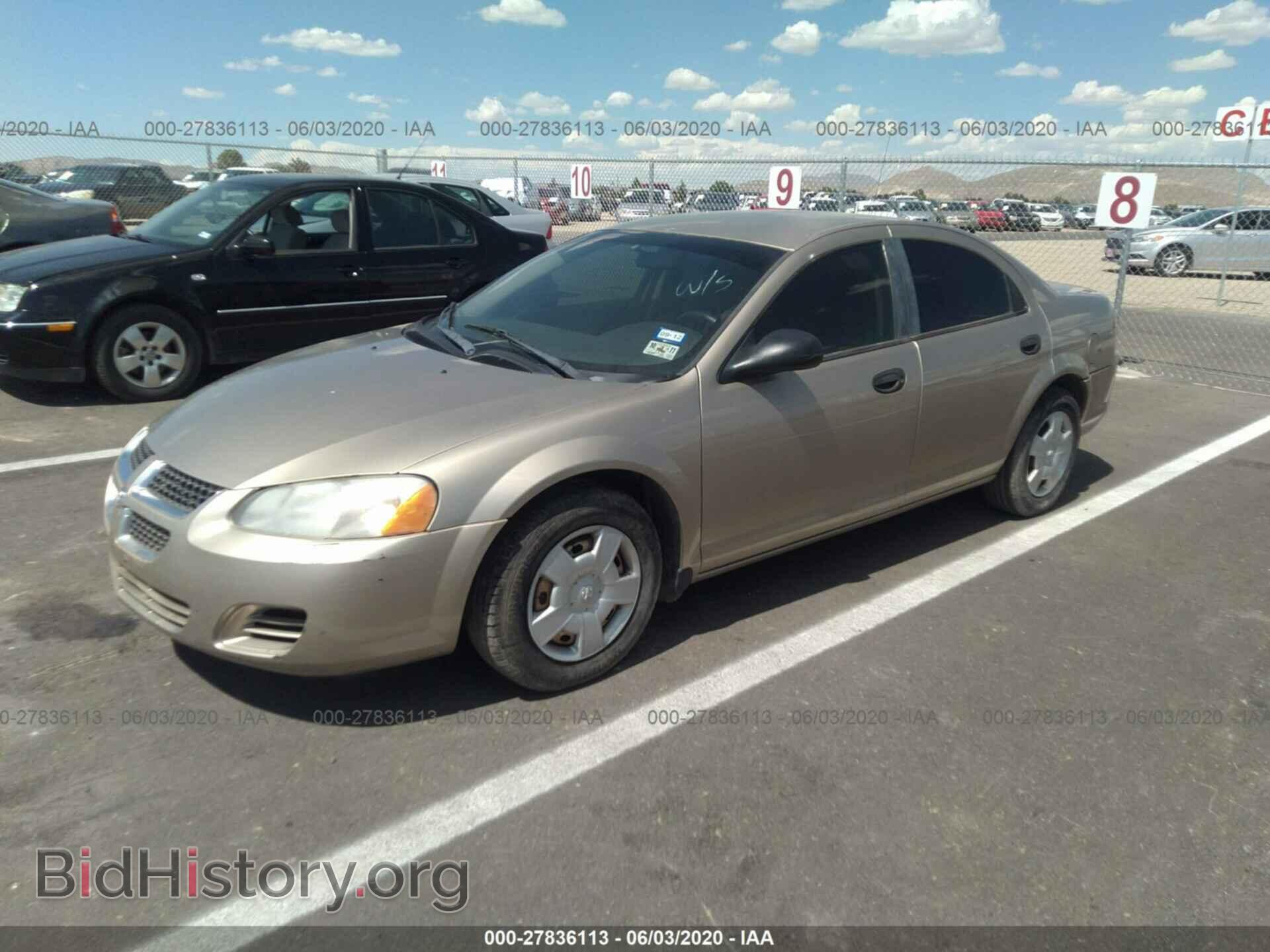 2004 DODGE STRATUS - VIN: 1B3EL36X74N166478 - Фото 2