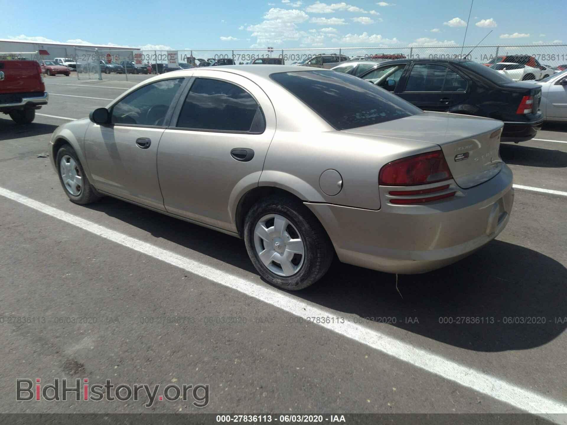 2004 DODGE STRATUS - VIN: 1B3EL36X74N166478 - Фото 3