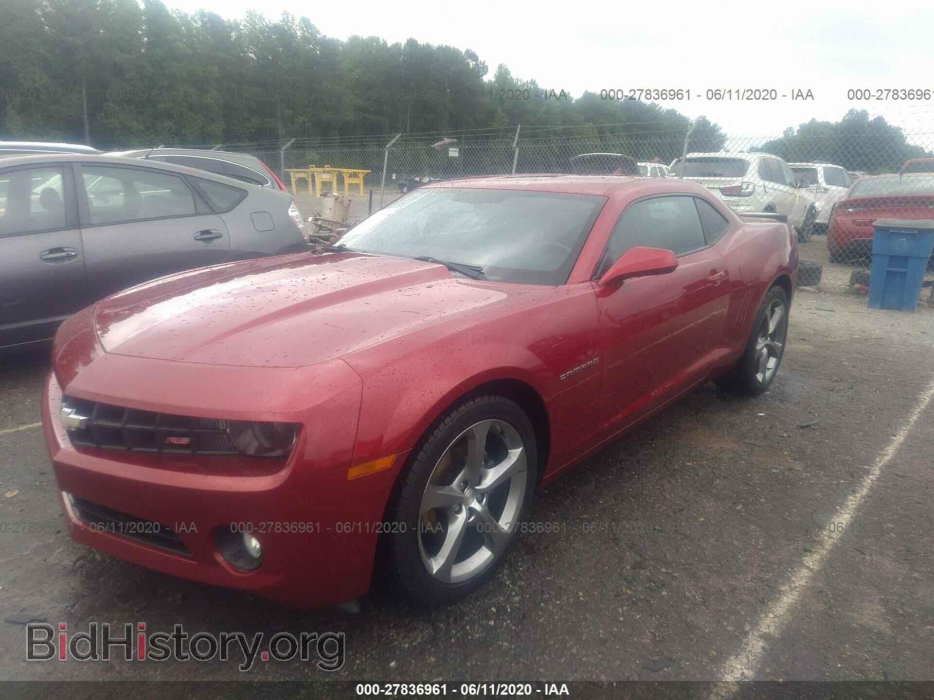 2013 CHEVROLET CAMARO - VIN: 2G1FB1E34D9184148 - Фото 2