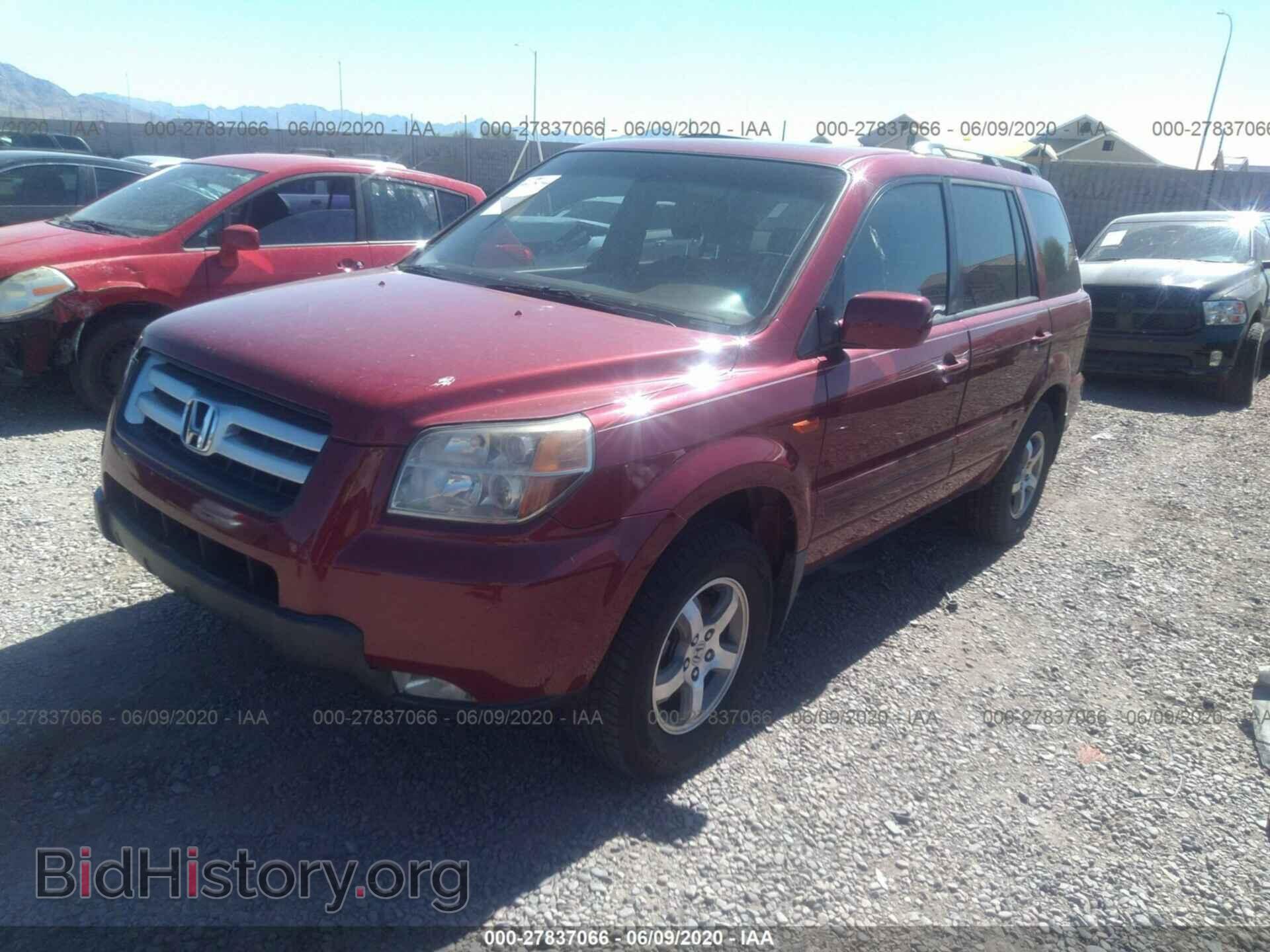 2006 HONDA PILOT - VIN: 5FNYF28796B020742 - Фото 2