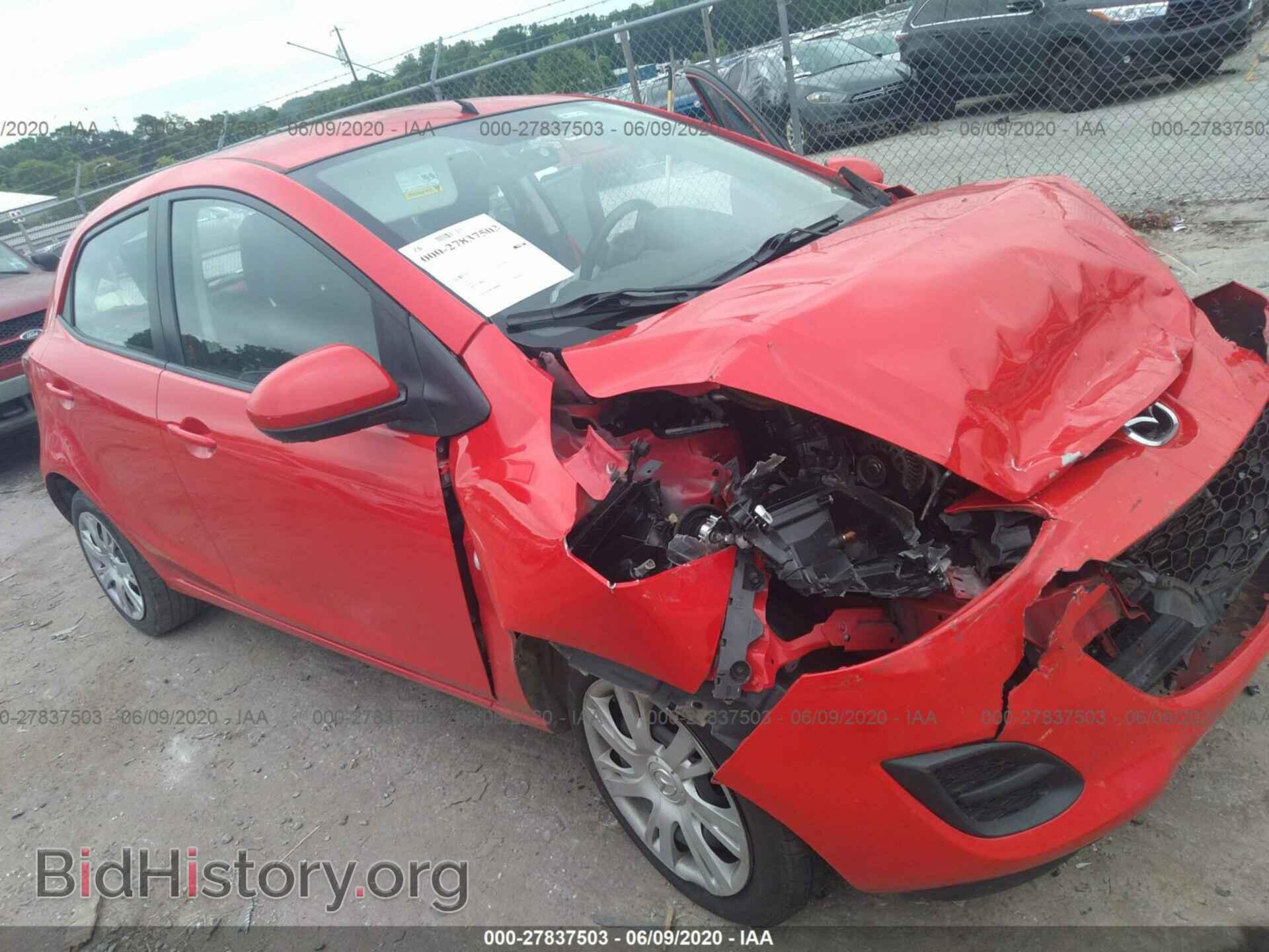 Photo JM1DE1KY0D0170585 - MAZDA MAZDA2 2013