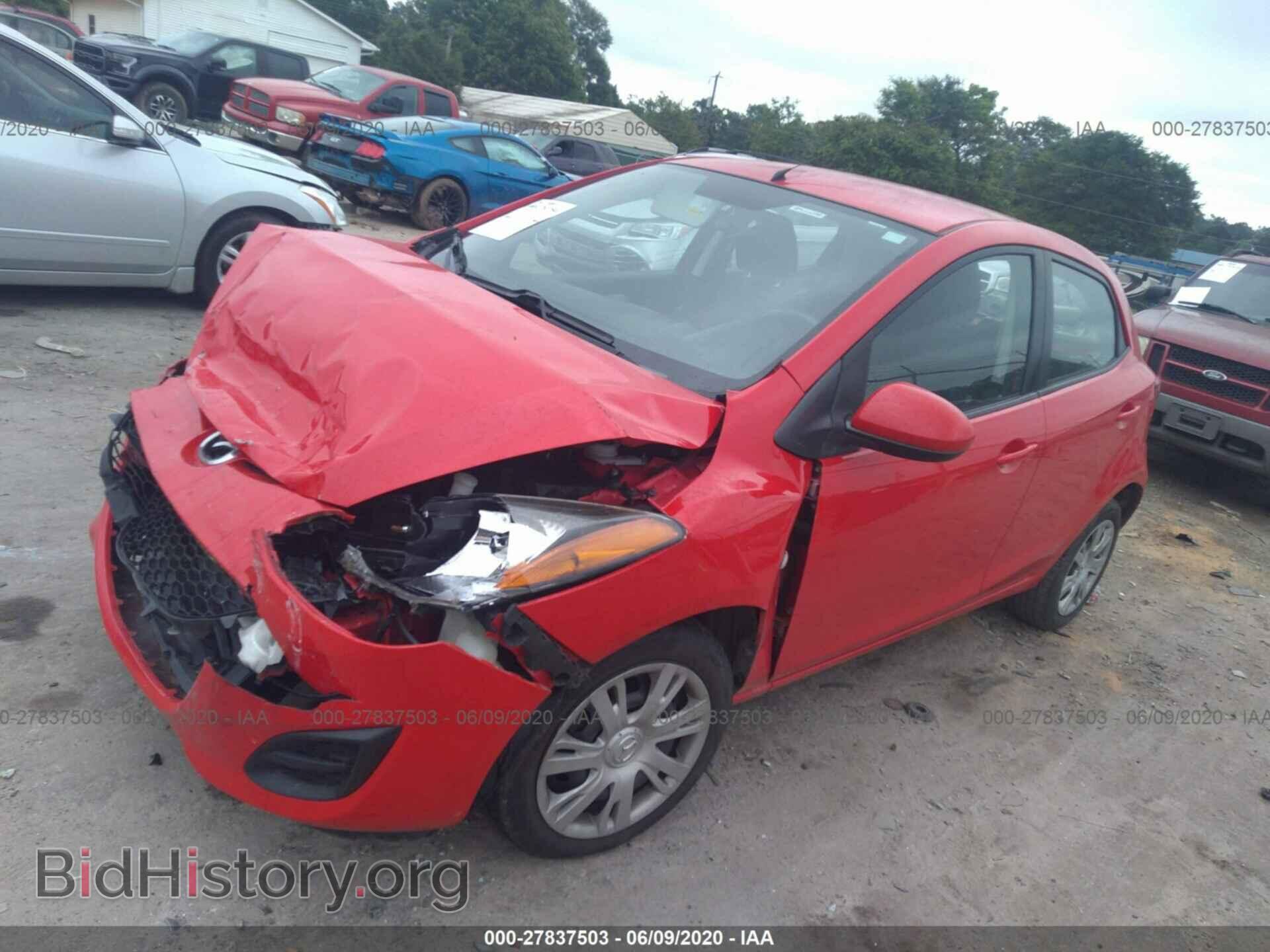 2013 MAZDA MAZDA2 - VIN: JM1DE1KY0D0170585 - Photo 2