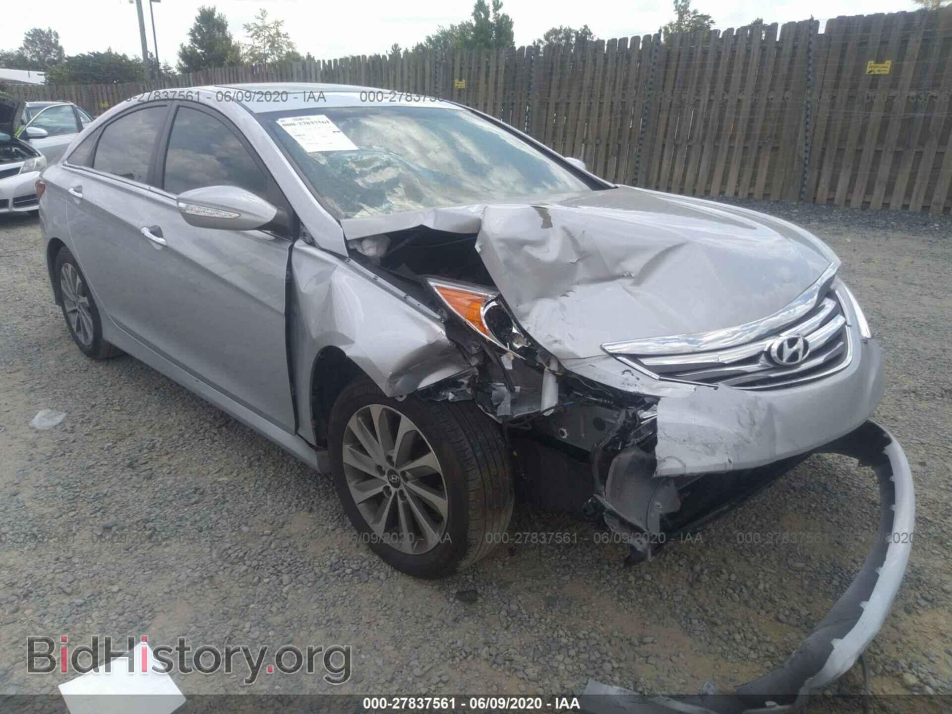 Фотография 5NPEC4AC2EH847559 - HYUNDAI SONATA 2014