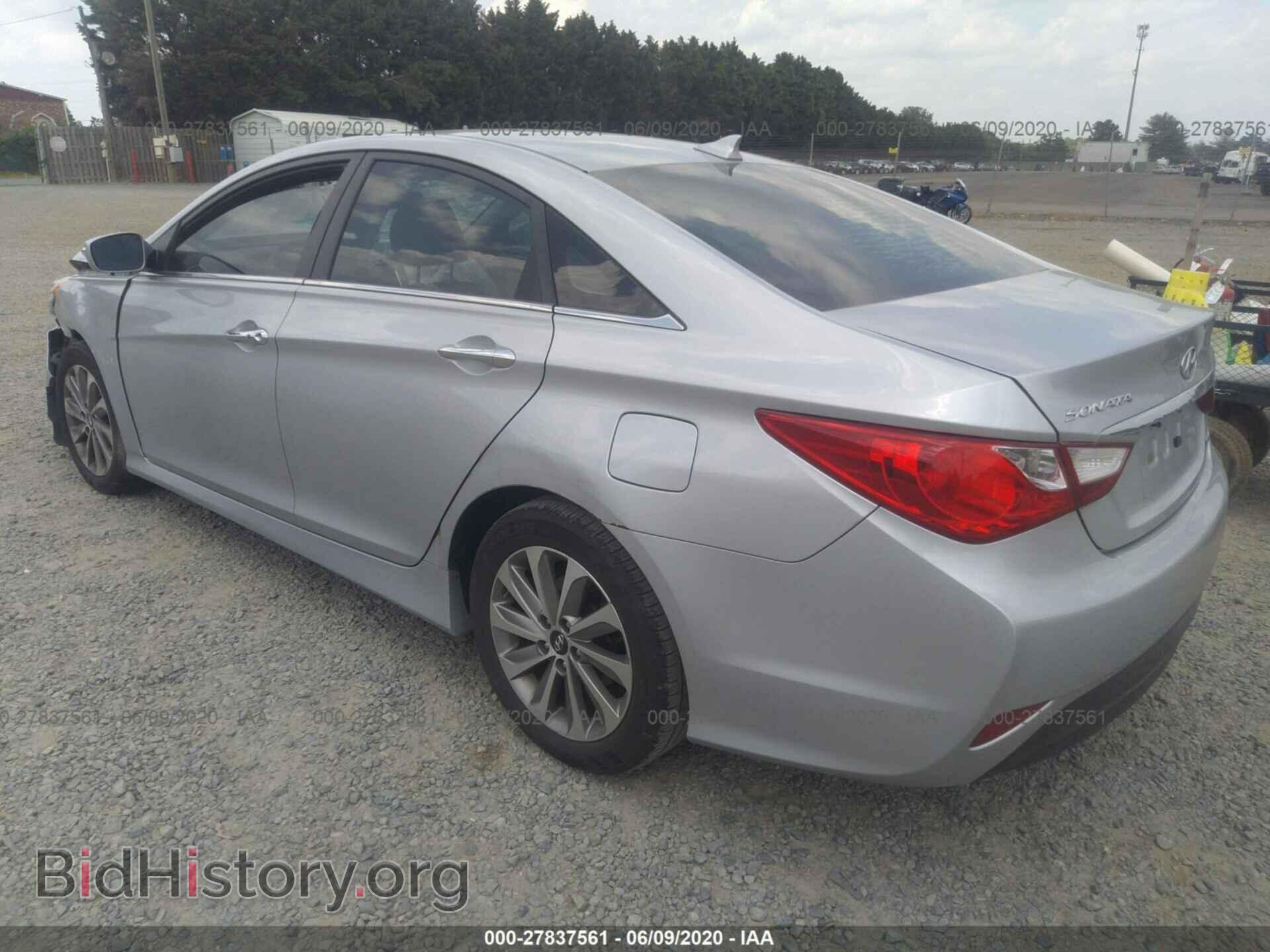 2014 HYUNDAI SONATA - VIN: 5NPEC4AC2EH847559 - Фото 3