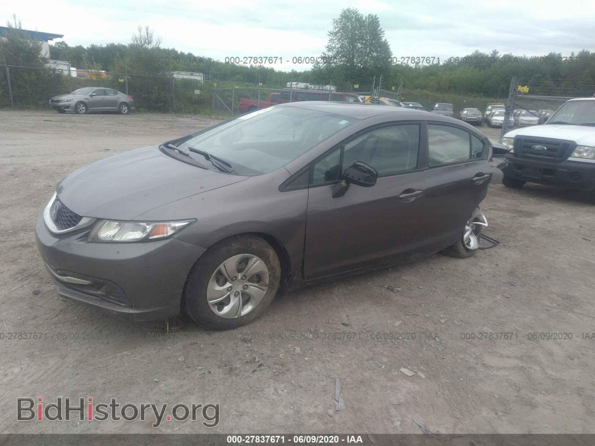 2013 HONDA CIVIC - VIN: 19XFB2F55DE030255 - Фото 2