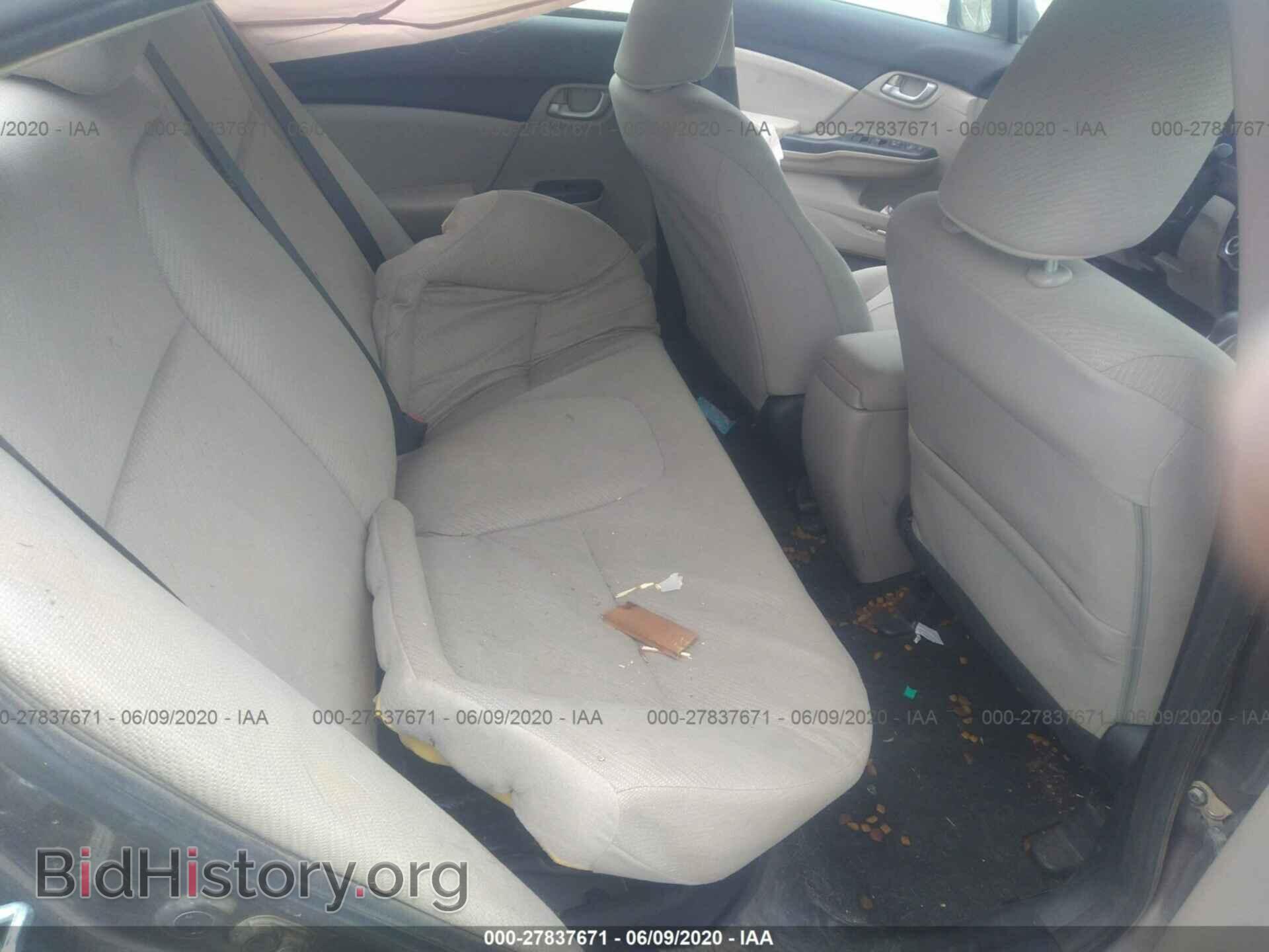 2013 HONDA CIVIC - VIN: 19XFB2F55DE030255 - Фото 8