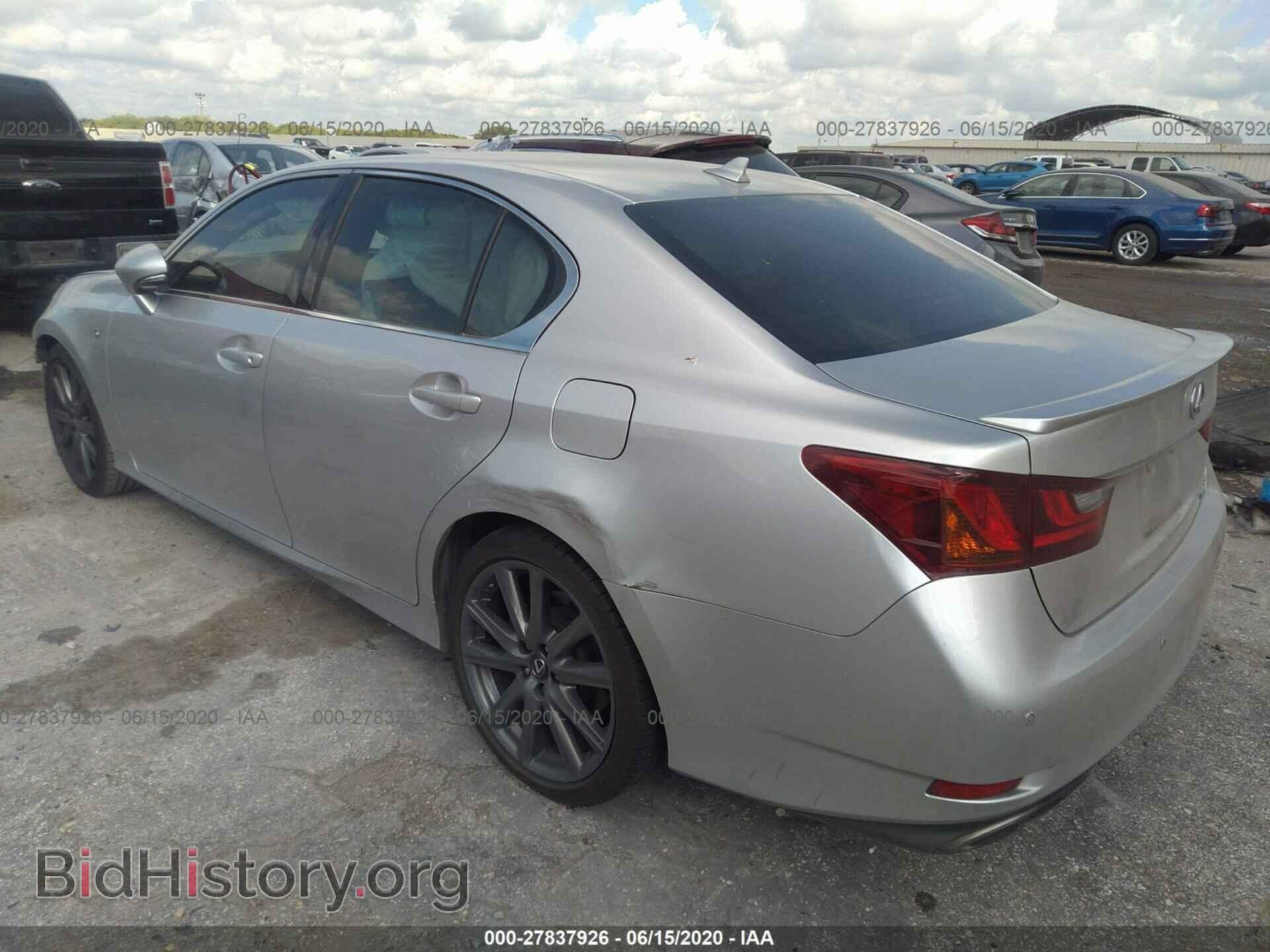 2013 LEXUS GS 350 - VIN: JTHBE1BL1D5011829 - Фото 3