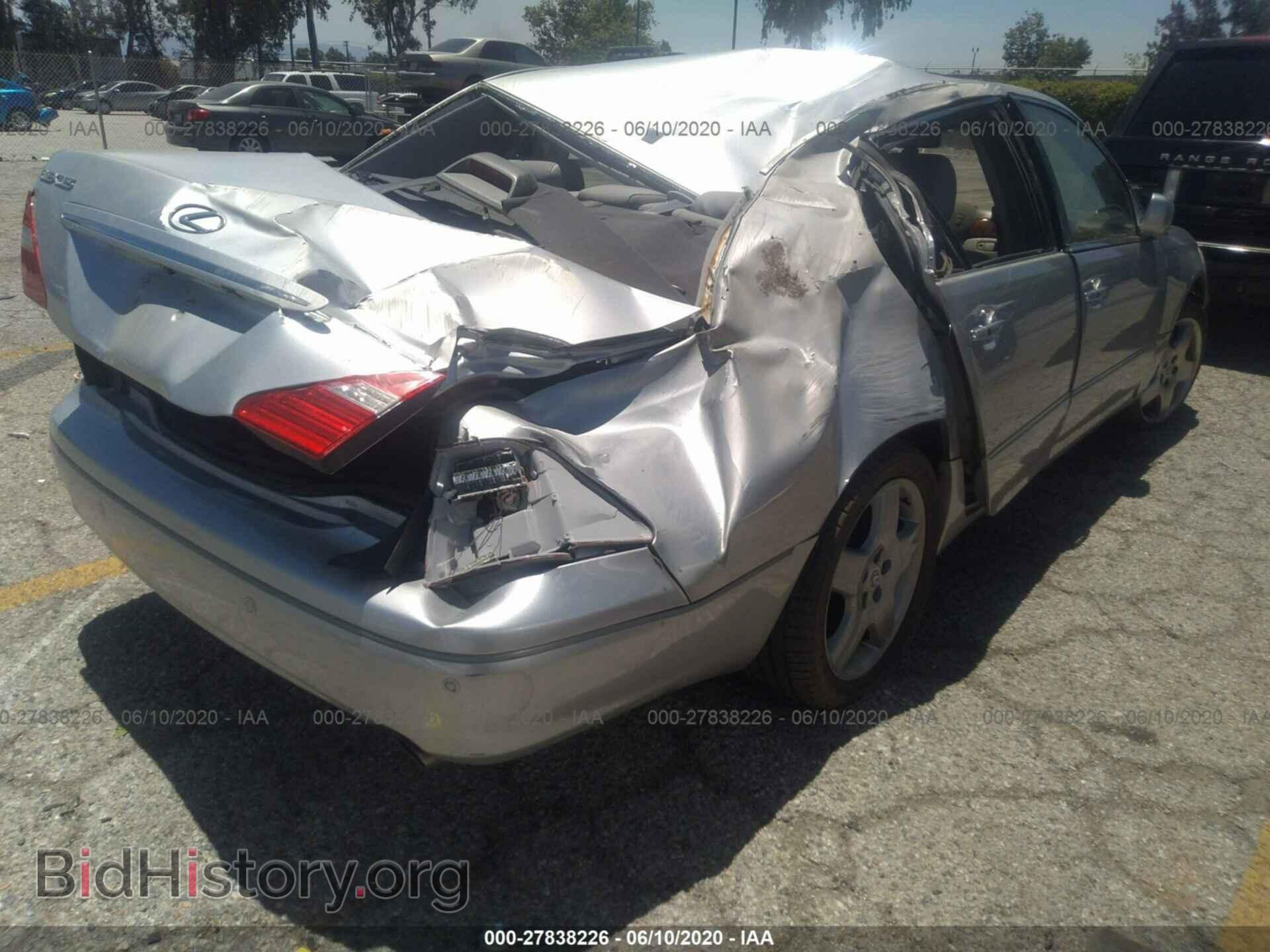 2004 LEXUS LS - VIN: JTHBN36F240151854 - Фото 4