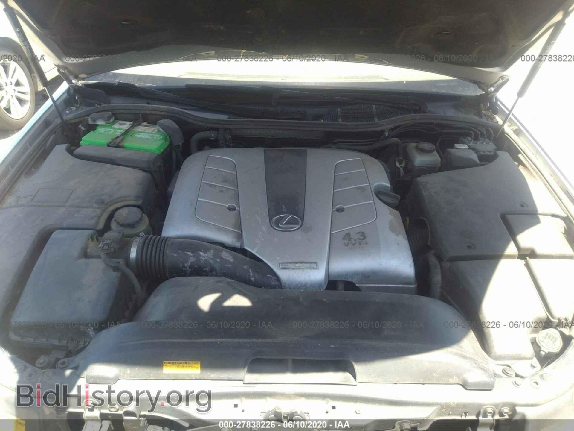 2004 LEXUS LS - VIN: JTHBN36F240151854 - Фото 10