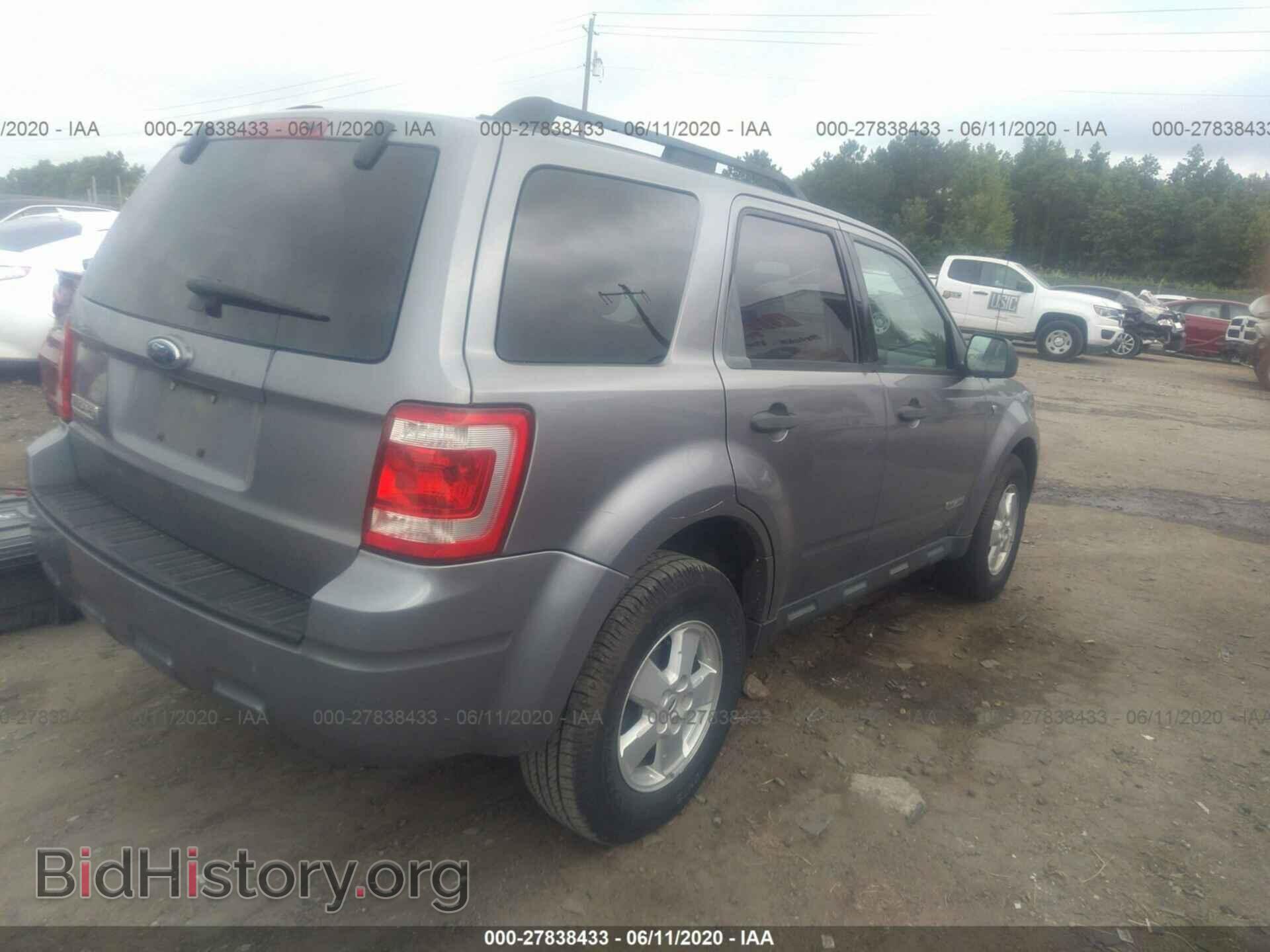 2008 FORD ESCAPE - VIN: 1FMCU03188KA92590 - Photo 4