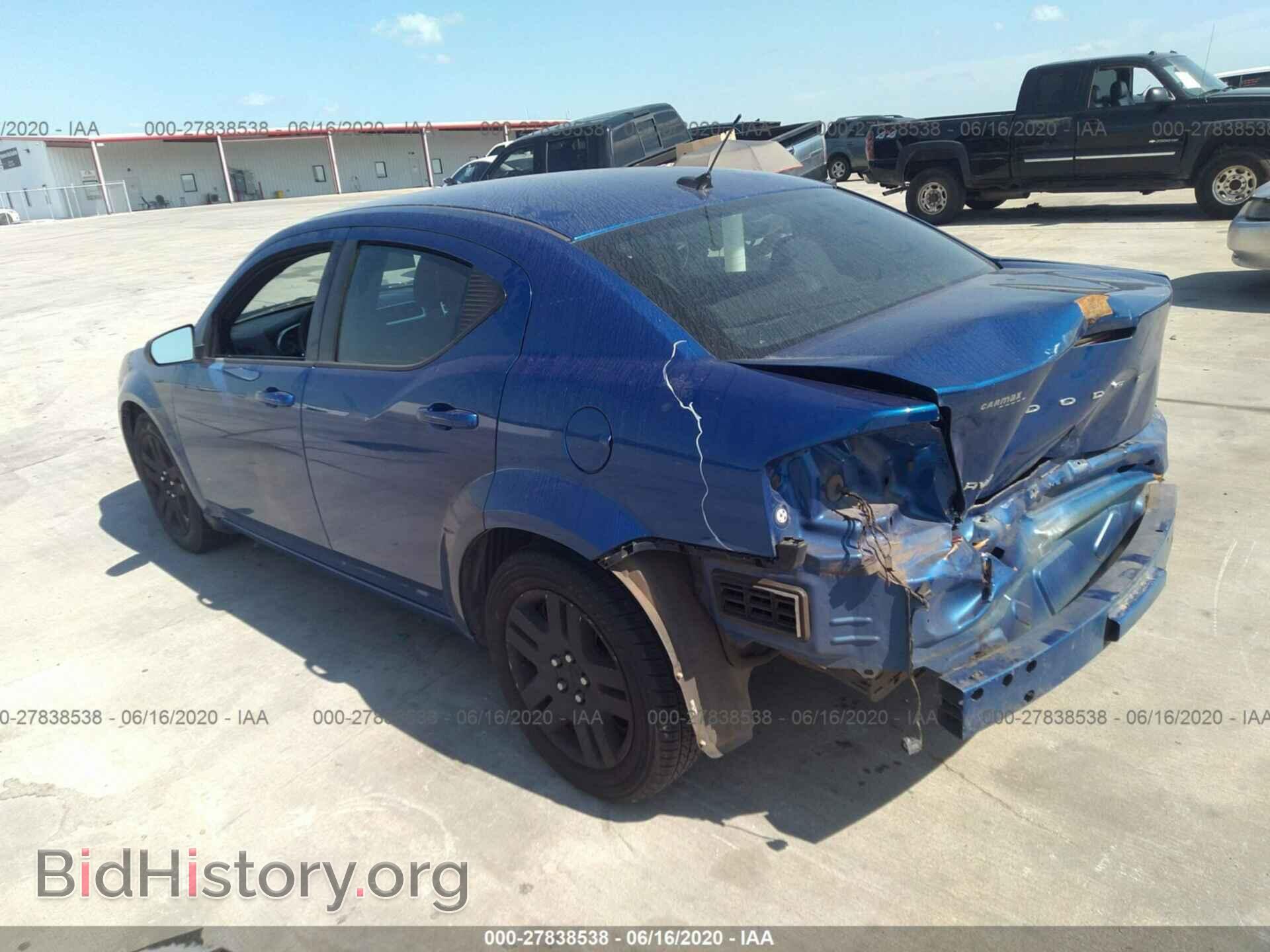 2014 DODGE AVENGER - VIN: 1C3CDZAB3EN149040 - Фото 3