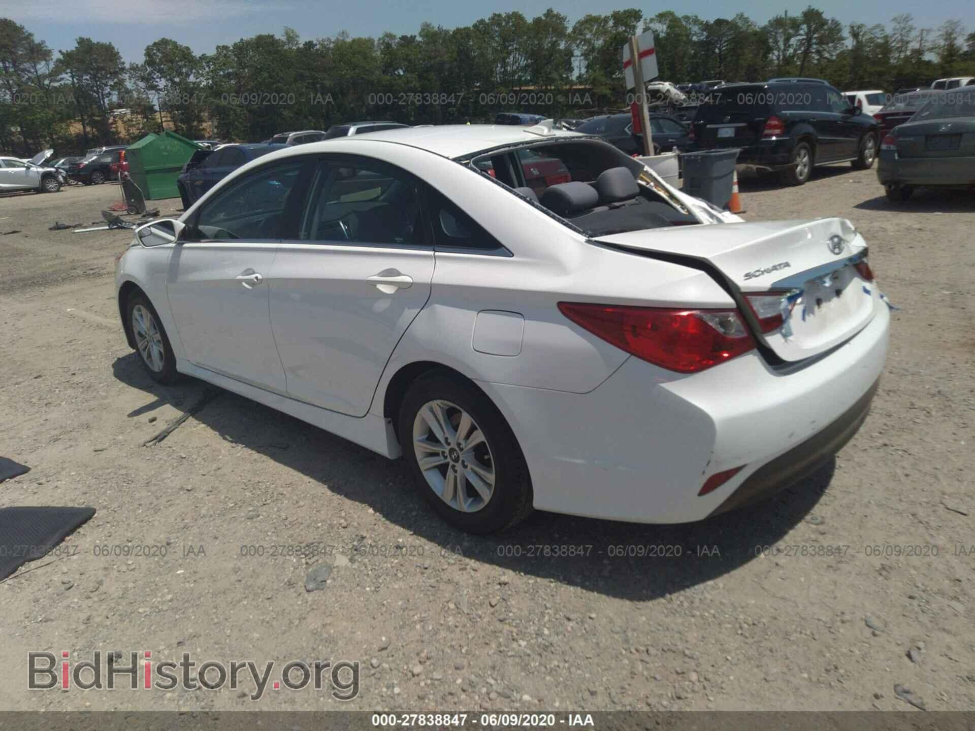 2014 HYUNDAI SONATA - VIN: 5NPEB4AC7EH898302 - Фото 3