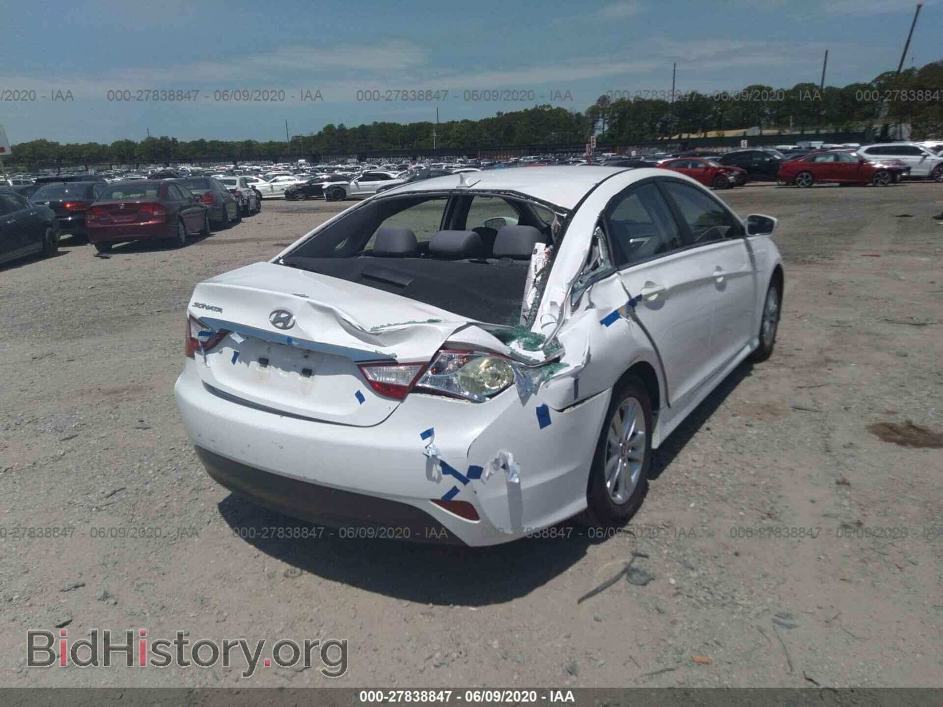 2014 HYUNDAI SONATA - VIN: 5NPEB4AC7EH898302 - Фото 6