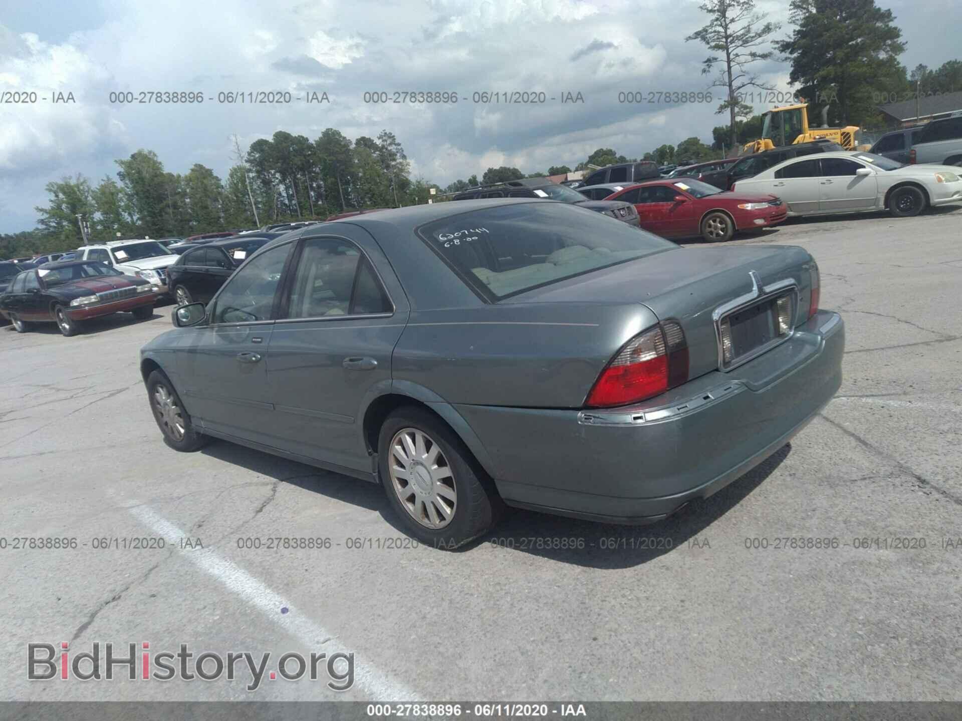2004 LINCOLN LS - VIN: 1LNHM86SX4Y620744 - Фото 3