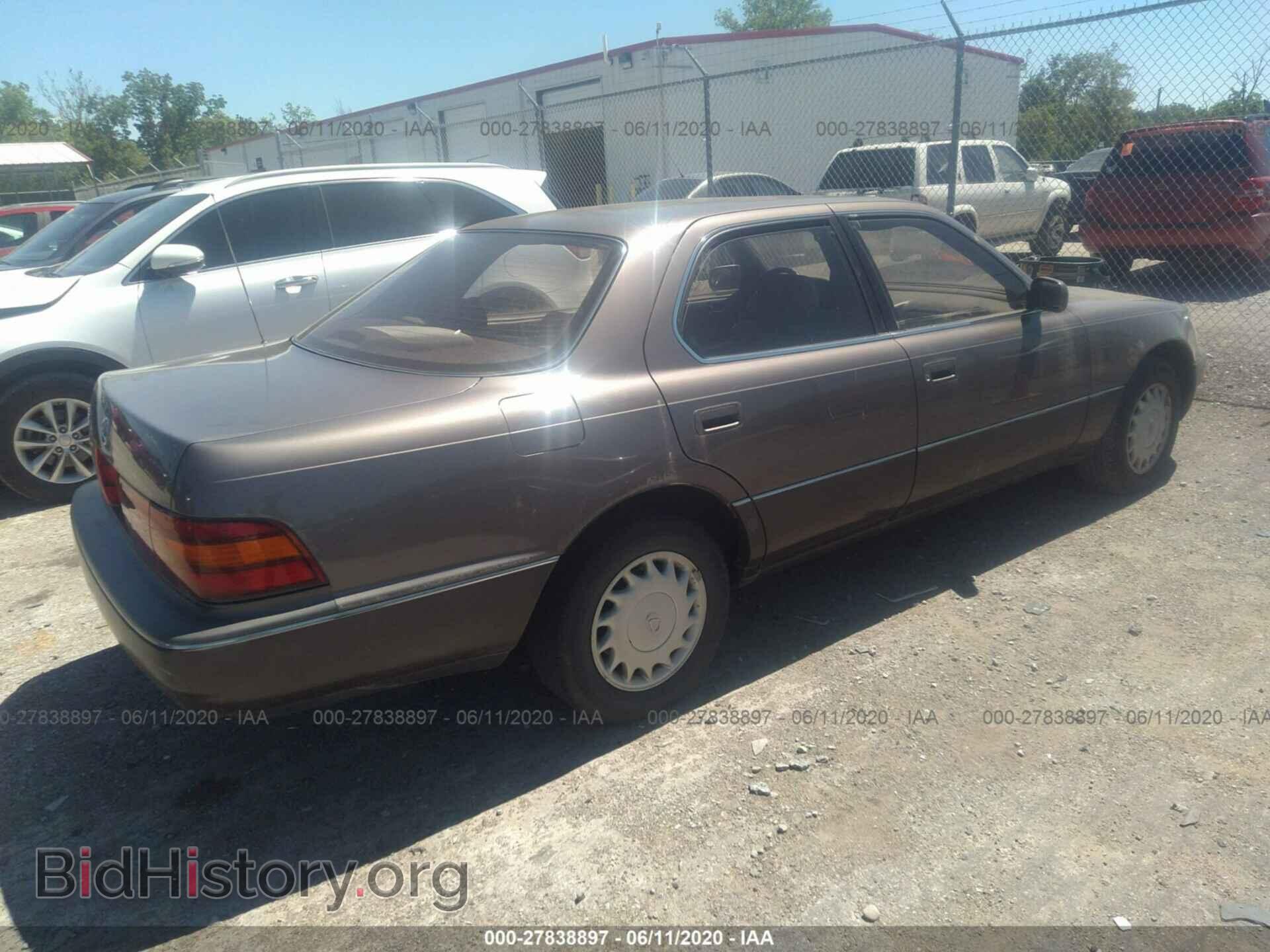 1991 LEXUS LS - VIN: JT8UF11E4M0083355 - Фото 4