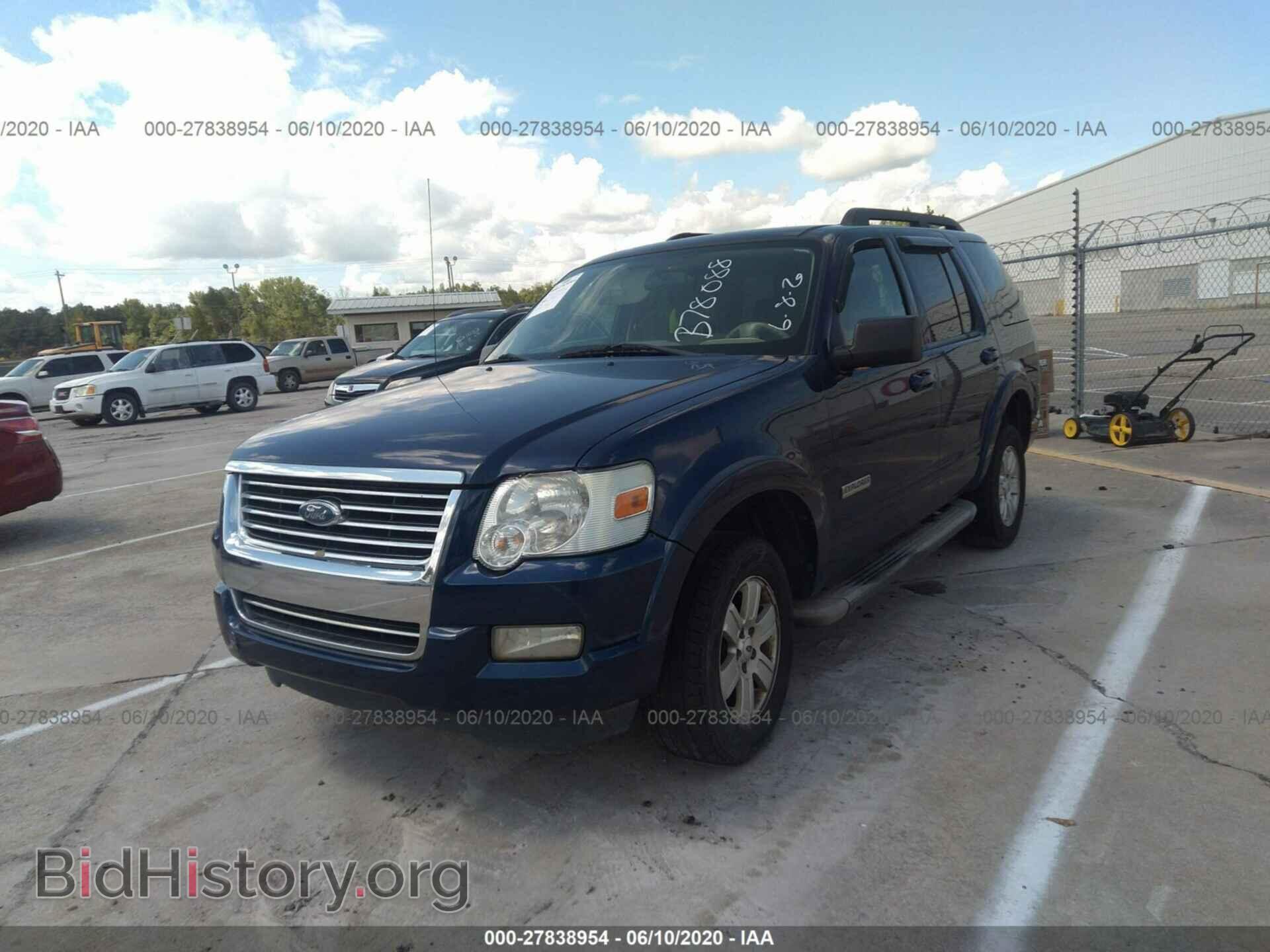 2007 FORD EXPLORER - VIN: 1FMEU73E57UB78088 - Фото 2