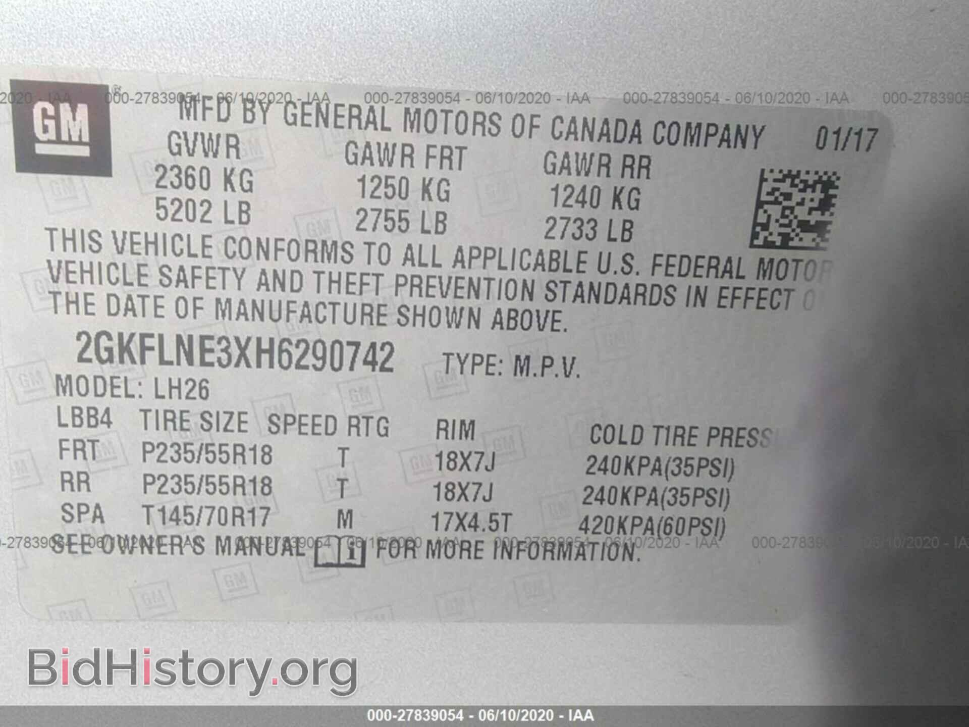 2017 GMC TERRAIN - VIN: 2GKFLNE3XH6290742 - Photo 9