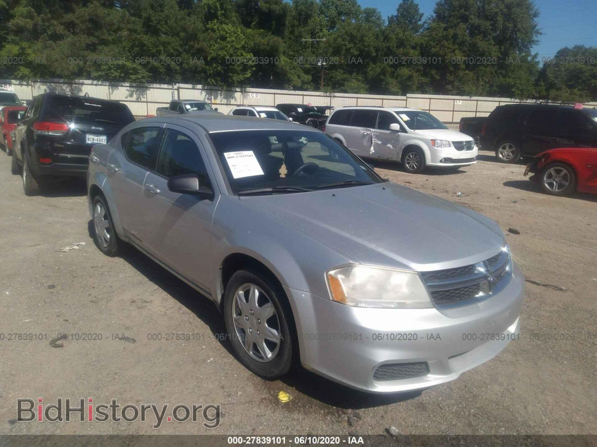 Фотография 1B3BD4FB2BN517059 - DODGE AVENGER 2011