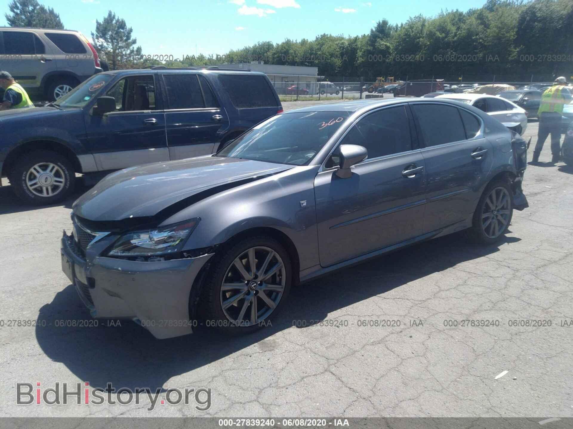2015 LEXUS GS - VIN: JTHCE1BL1FA006211 - Фото 2