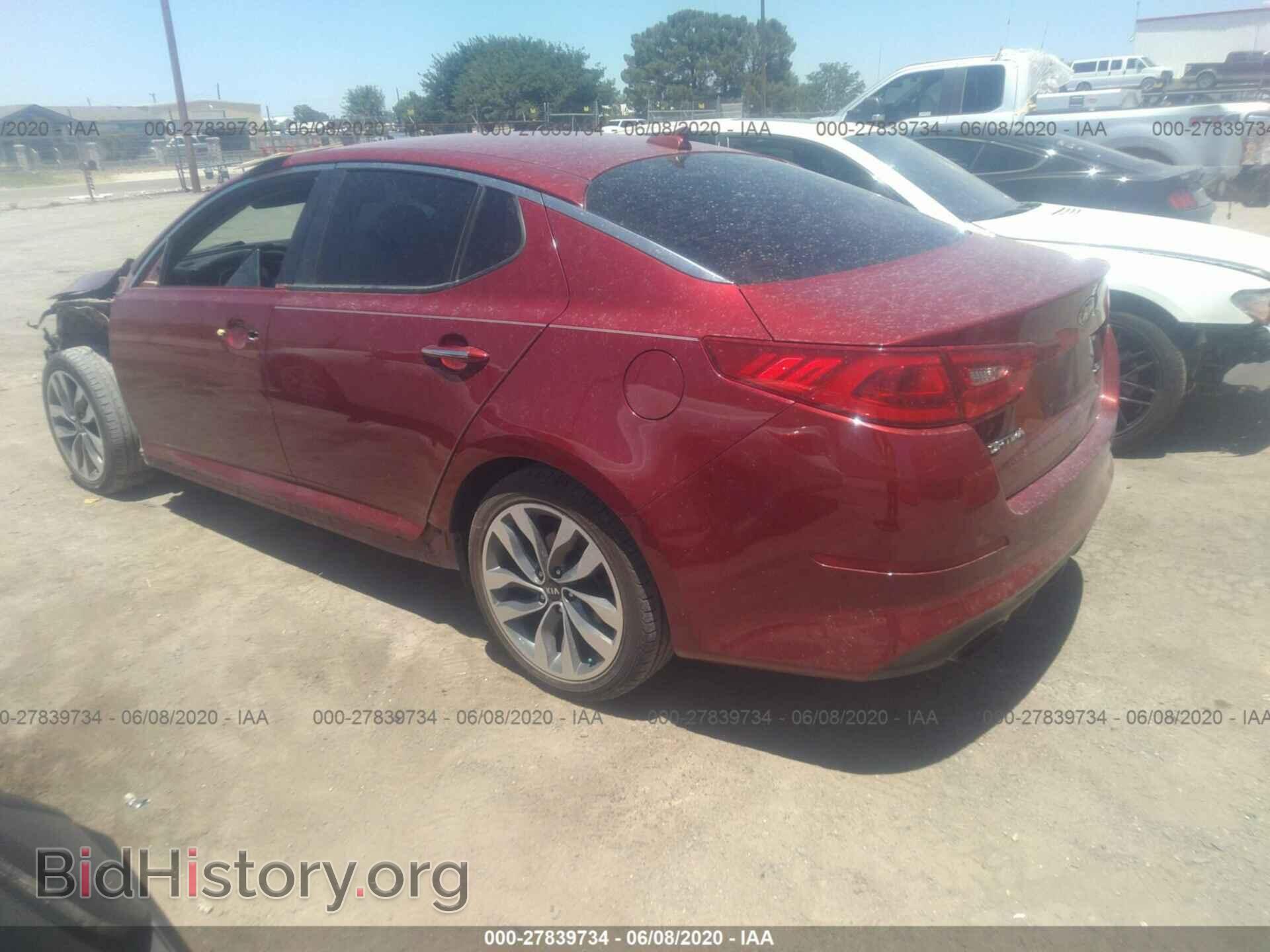 2015 KIA OPTIMA - VIN: 5XXGR4A60FG422906 - Фото 3