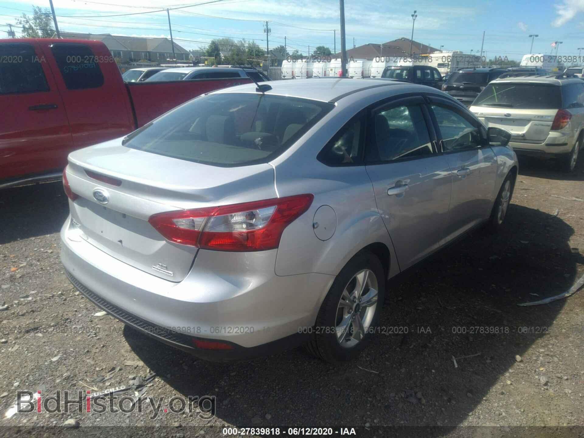 2013 FORD FOCUS - VIN: 1FADP3F27DL136207 - Фото 4