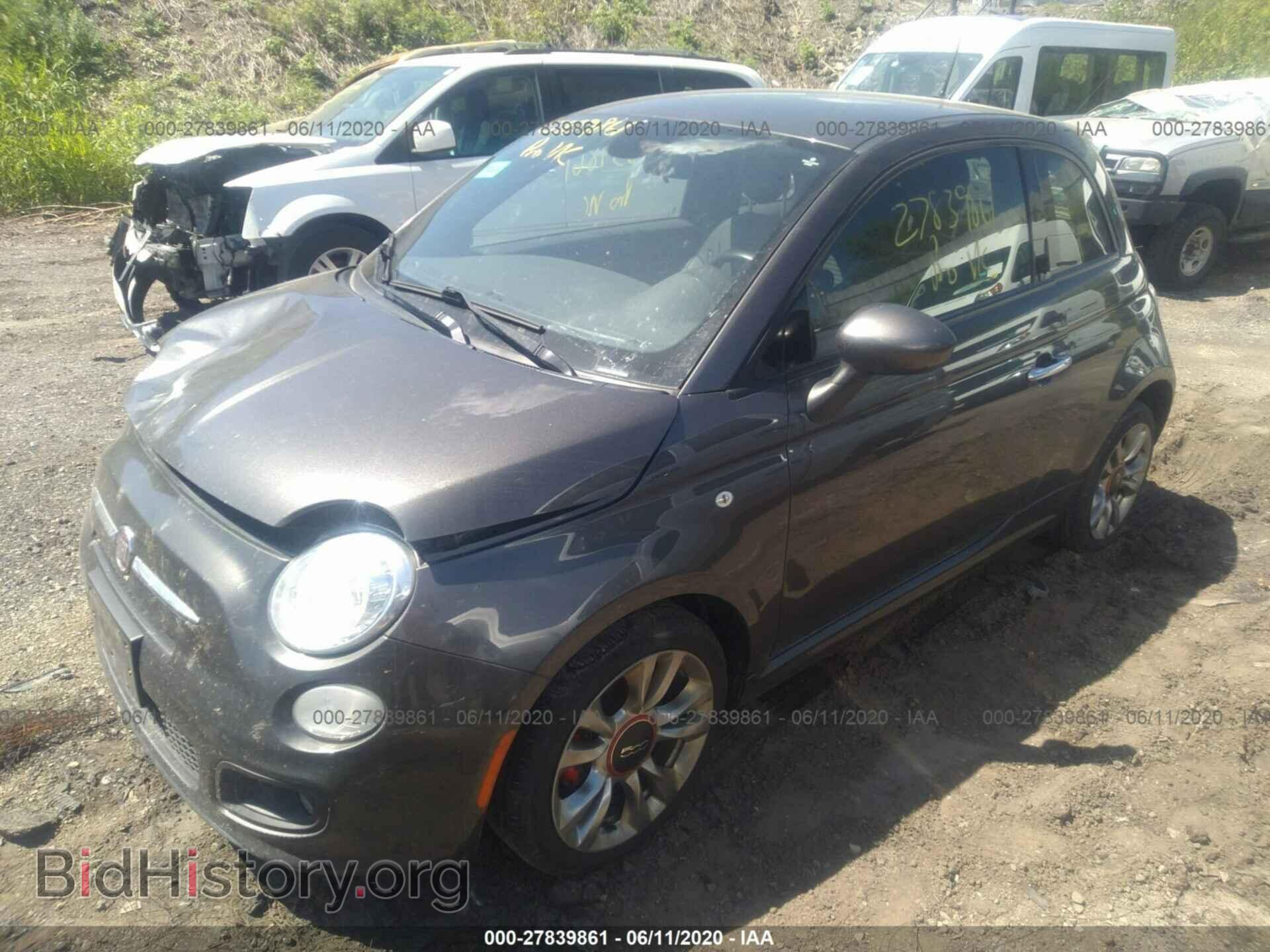 2015 FIAT 500 - VIN: 3C3CFFBR0FT523464 - Photo 2