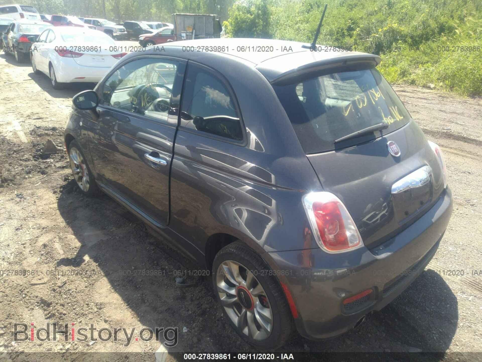2015 FIAT 500 - VIN: 3C3CFFBR0FT523464 - Photo 3