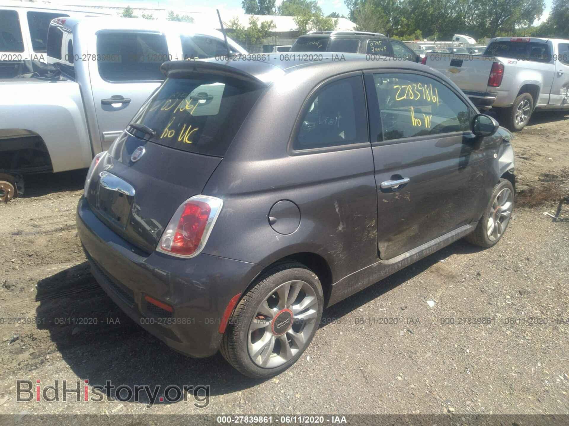 2015 FIAT 500 - VIN: 3C3CFFBR0FT523464 - Photo 4
