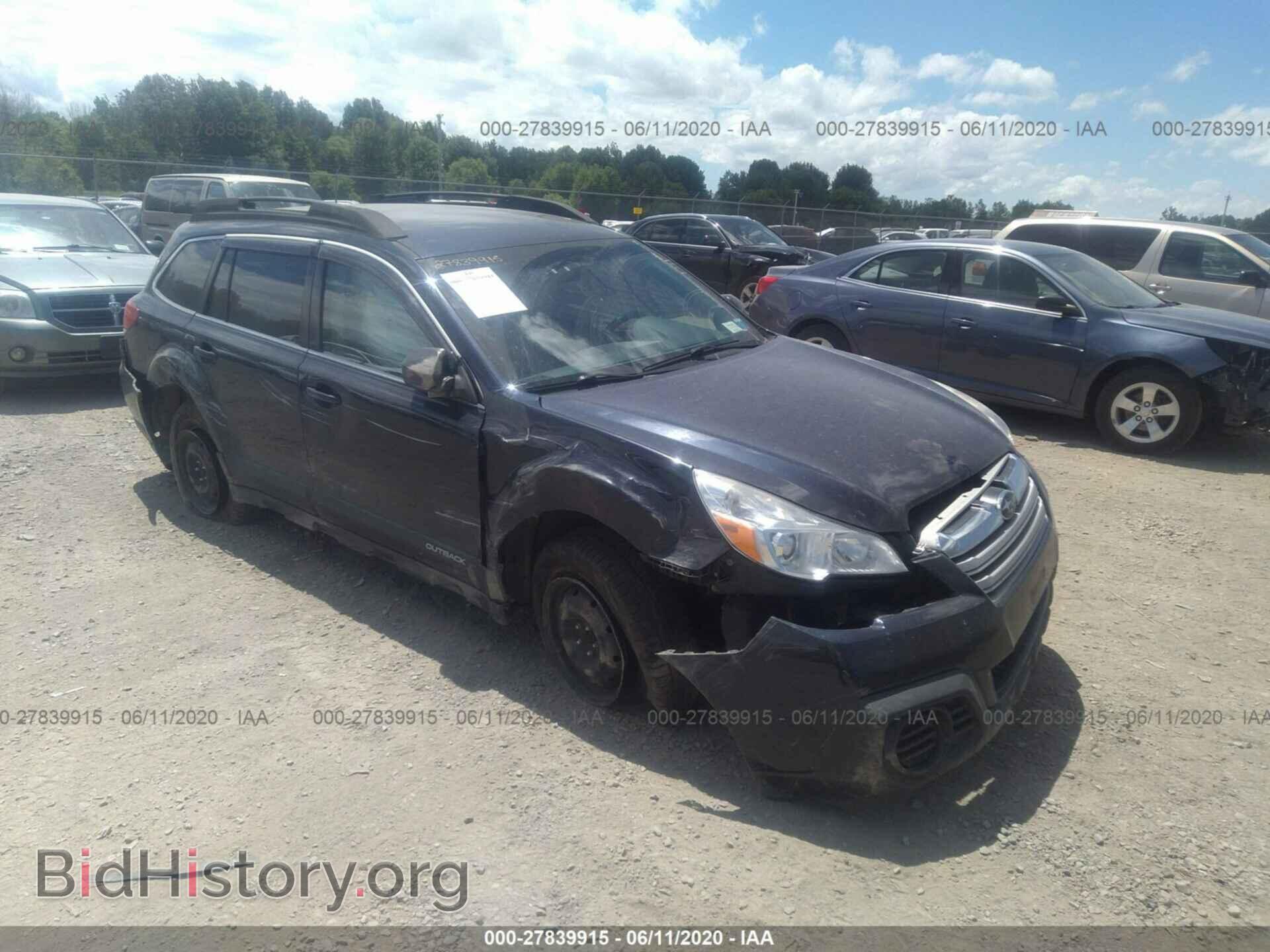 Фотография 4S4BRBAC1D3286492 - SUBARU OUTBACK 2013