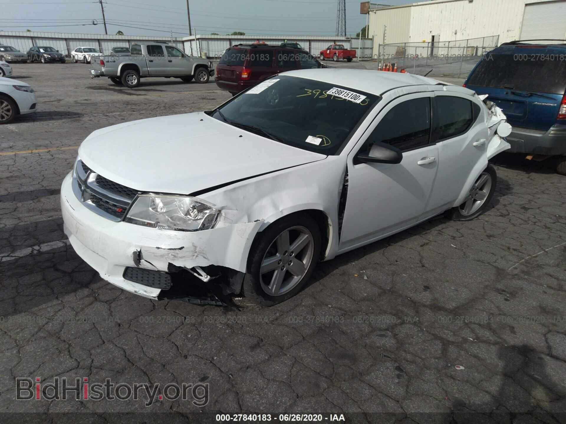 2013 DODGE AVENGER - VIN: 1C3CDZAB6DN680683 - Photo 2