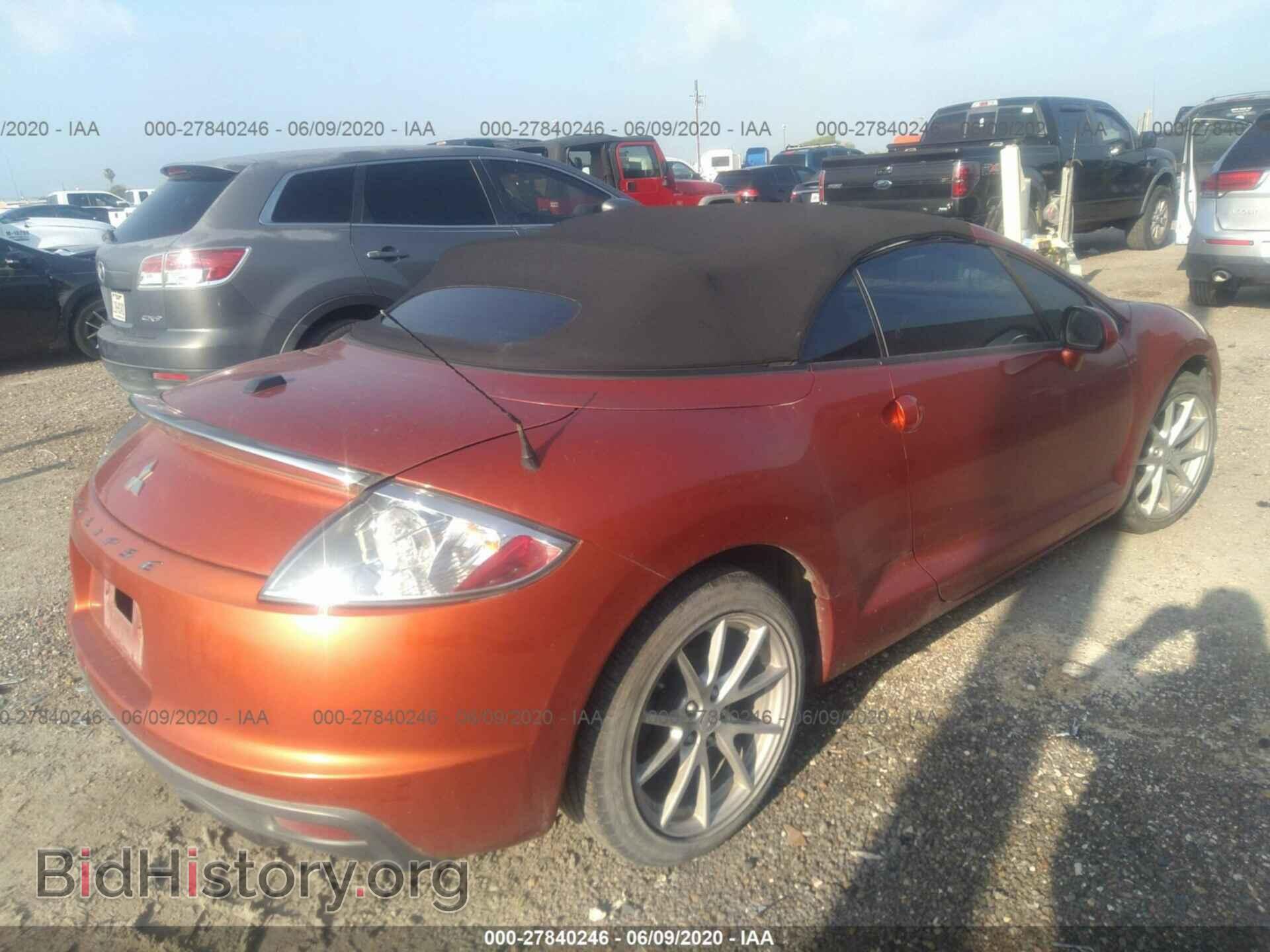 2011 MITSUBISHI ECLIPSE - VIN: 4A37L2EF8BE002886 - Фото 4