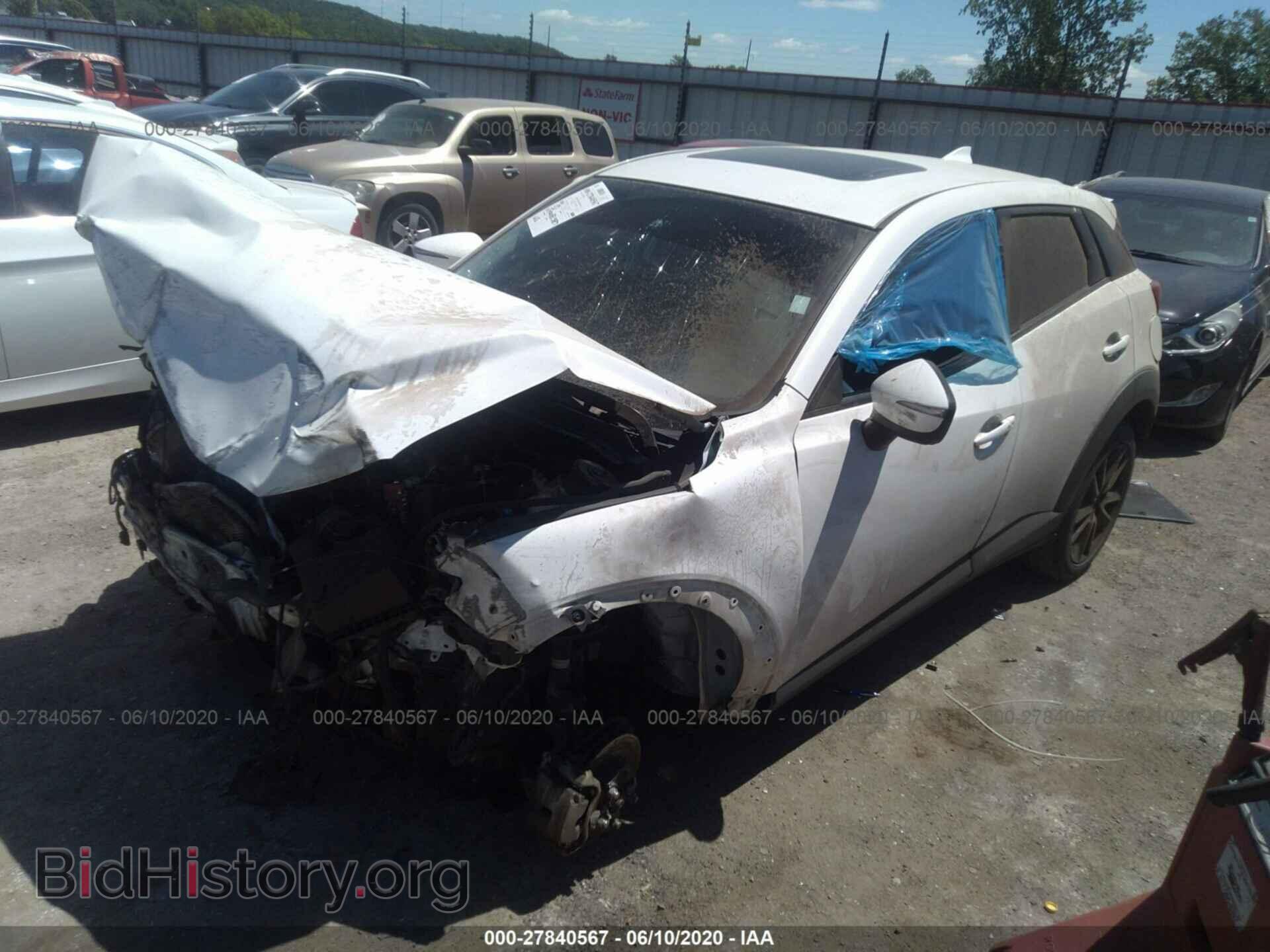 2017 MAZDA CX-3 - VIN: JM1DKDC79H0141141 - Фото 2