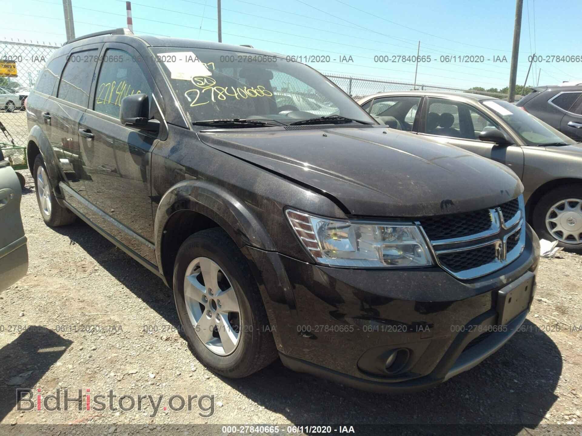 Photo 3C4PDCBG9CT288364 - DODGE JOURNEY 2012