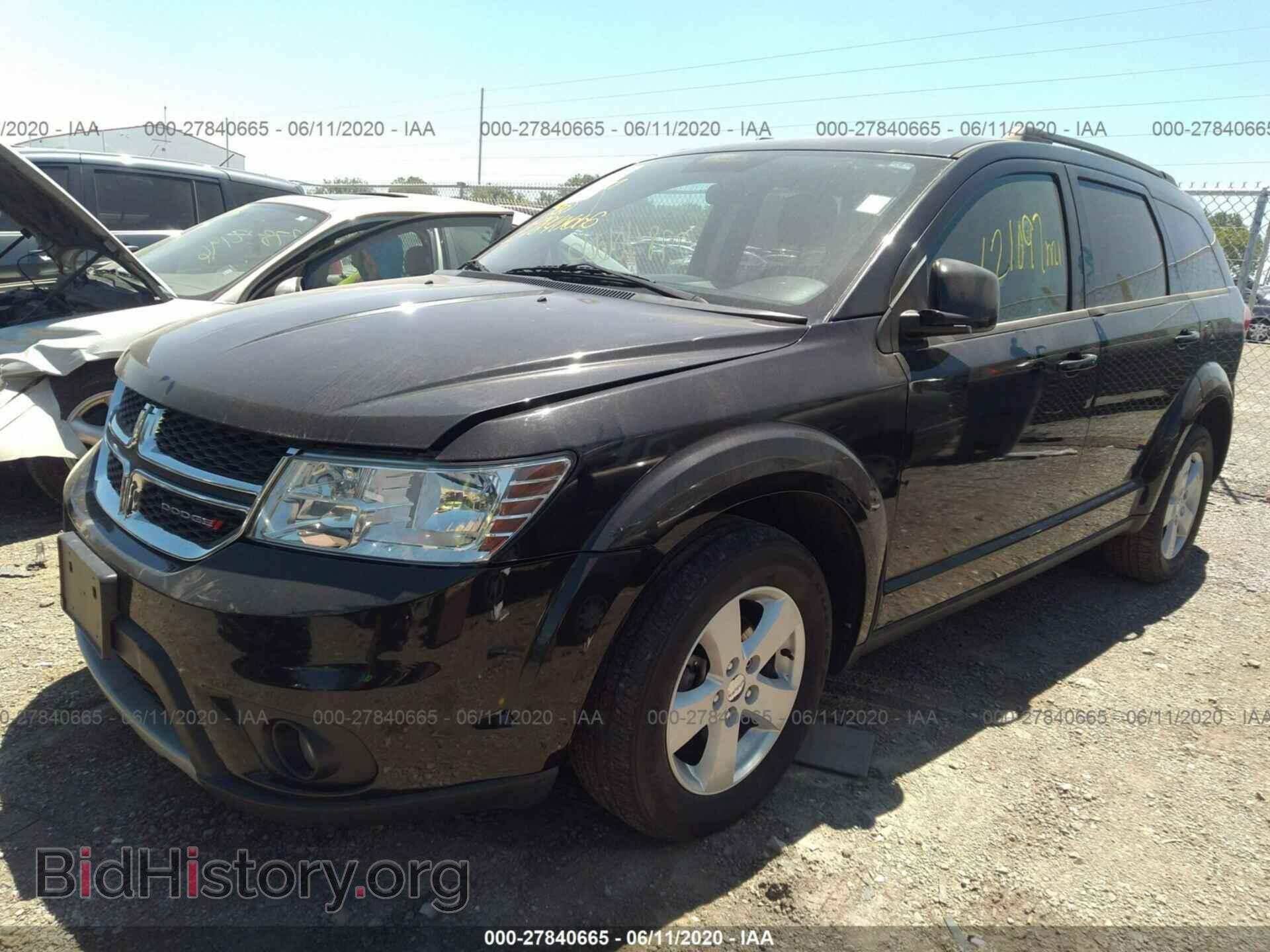 2012 DODGE JOURNEY - VIN: 3C4PDCBG9CT288364 - Фото 2